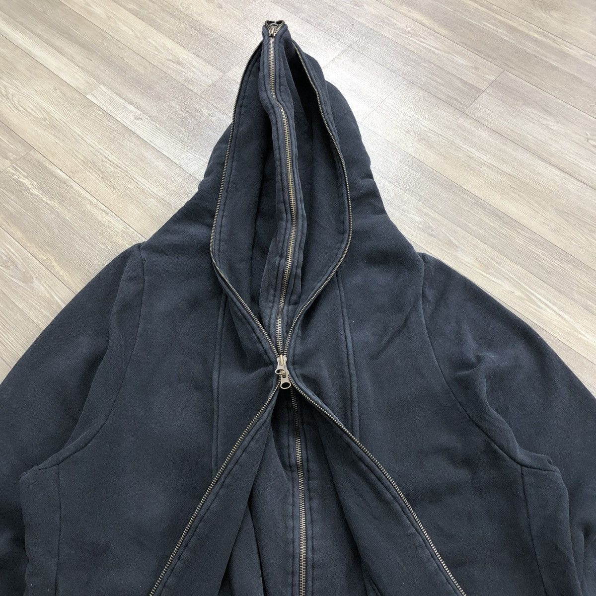 If Six Was Nine 2000s Victory Punk Goa Lgb Punk Style Double Zipper Hoodie Size US L / EU 52-54 / 3 - 13 Thumbnail