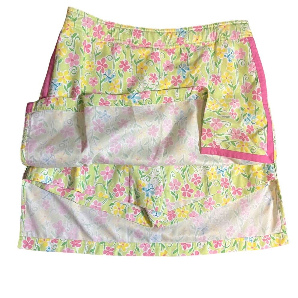 Lilly Pulitzer Lilly Pulitzer Eagle Skort “Palm Green Speck Print” size 6 Size 28" / US 6 / IT 42 - 6 Thumbnail