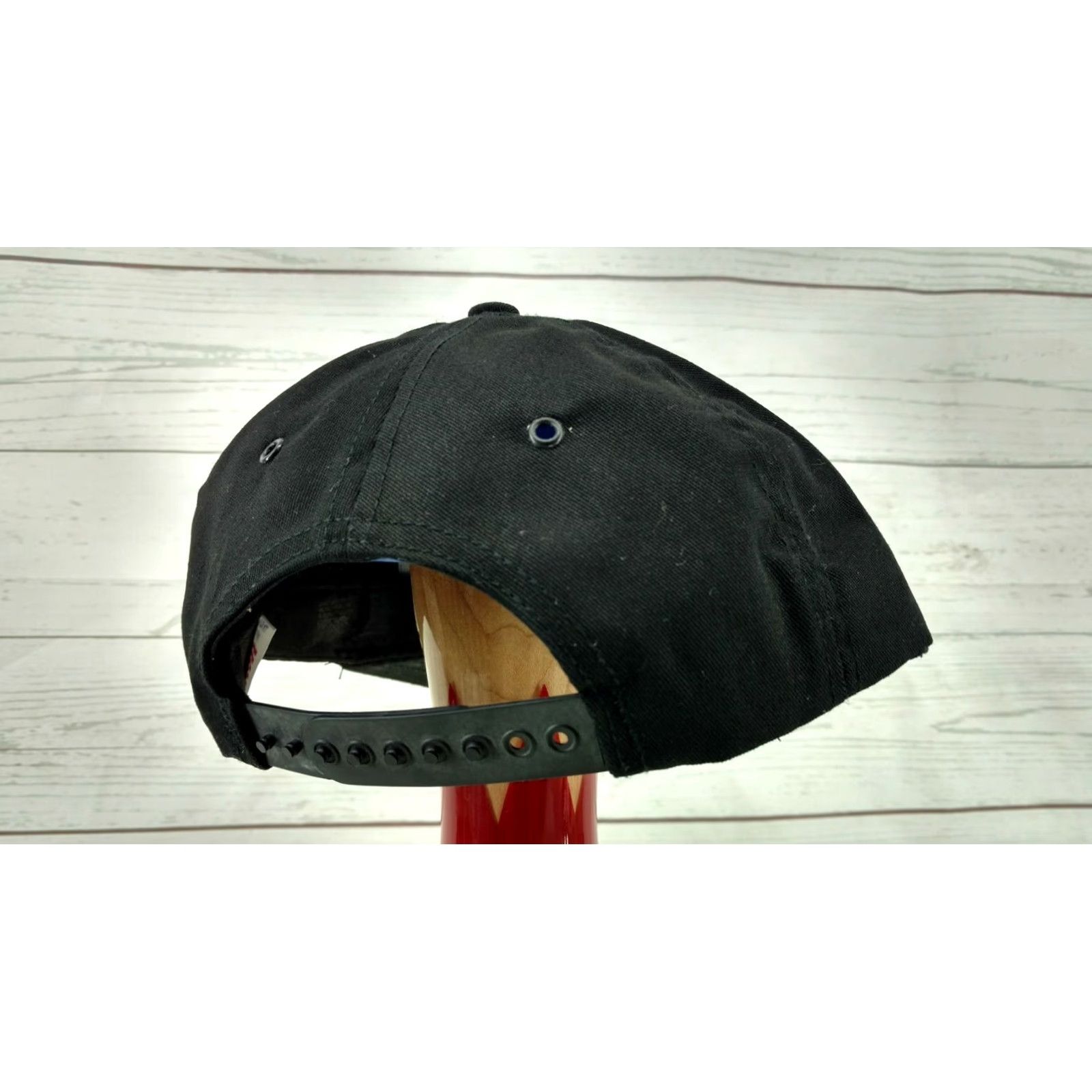 John Deere VINTAGE John Deere Black Snapback Trucker Hat USA Men Adjustable Size Size ONE SIZE - 7 Thumbnail