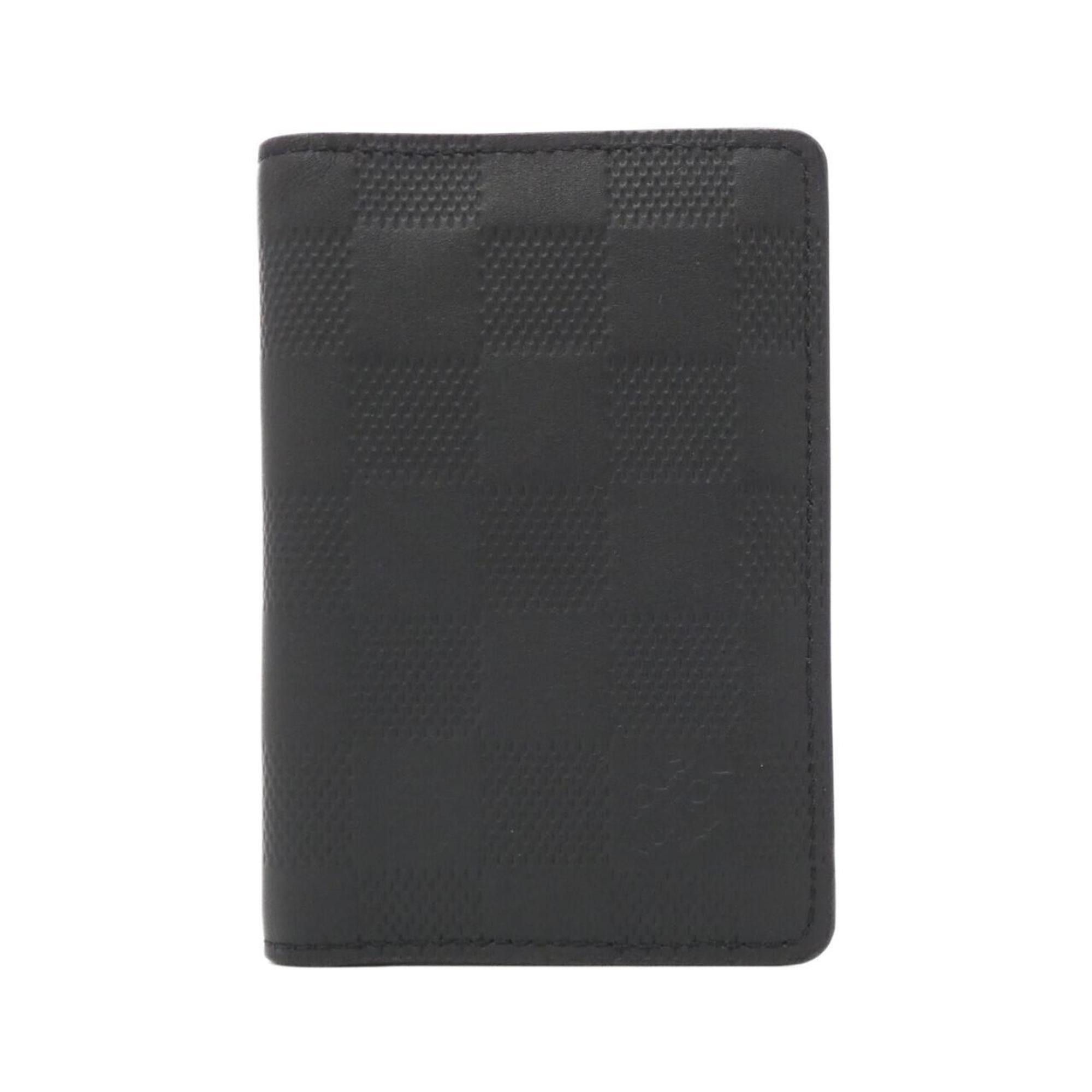 Louis Vuitton Louis Vuitton Damier Infini Organizer de Poche N63197 Business Card Holder/Card Case Size ONE SIZE - 1 Thumbnail