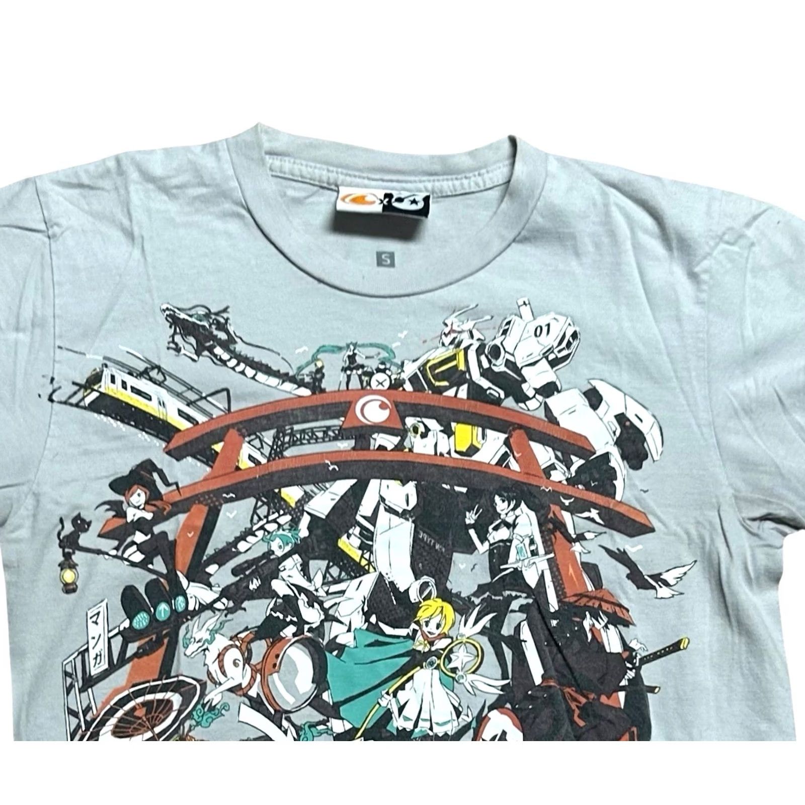 Vintage Crunchyroll Hime Funimation Anime T-Shirt Adult Small Gray Graphic Tee Size US S / EU 44-46 / 1 - 5 Thumbnail