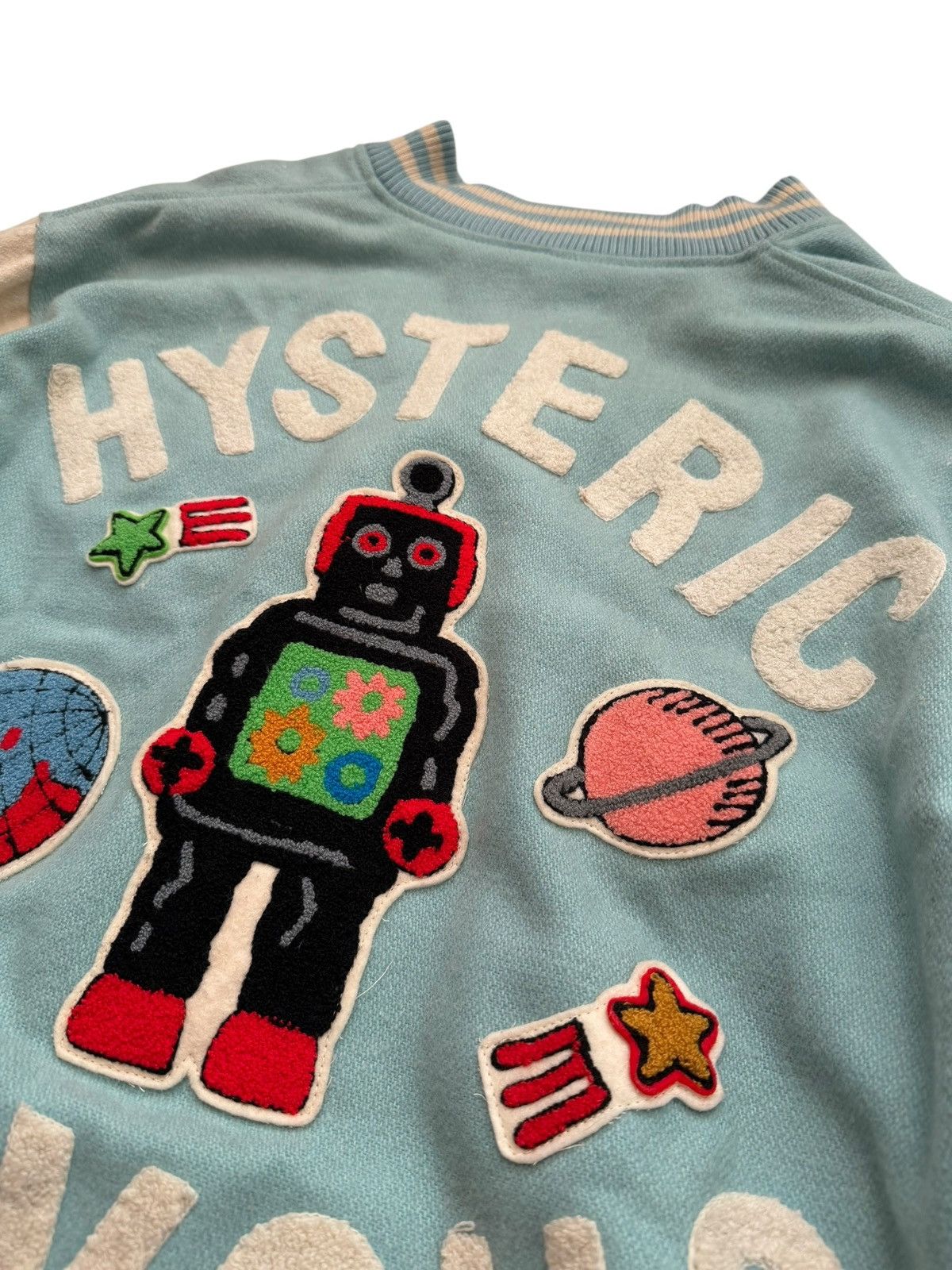 Hysteric Glamour 1990’s Et Vous Robot Space Varsity Size US XL / EU 56 / 4 - 4 Thumbnail