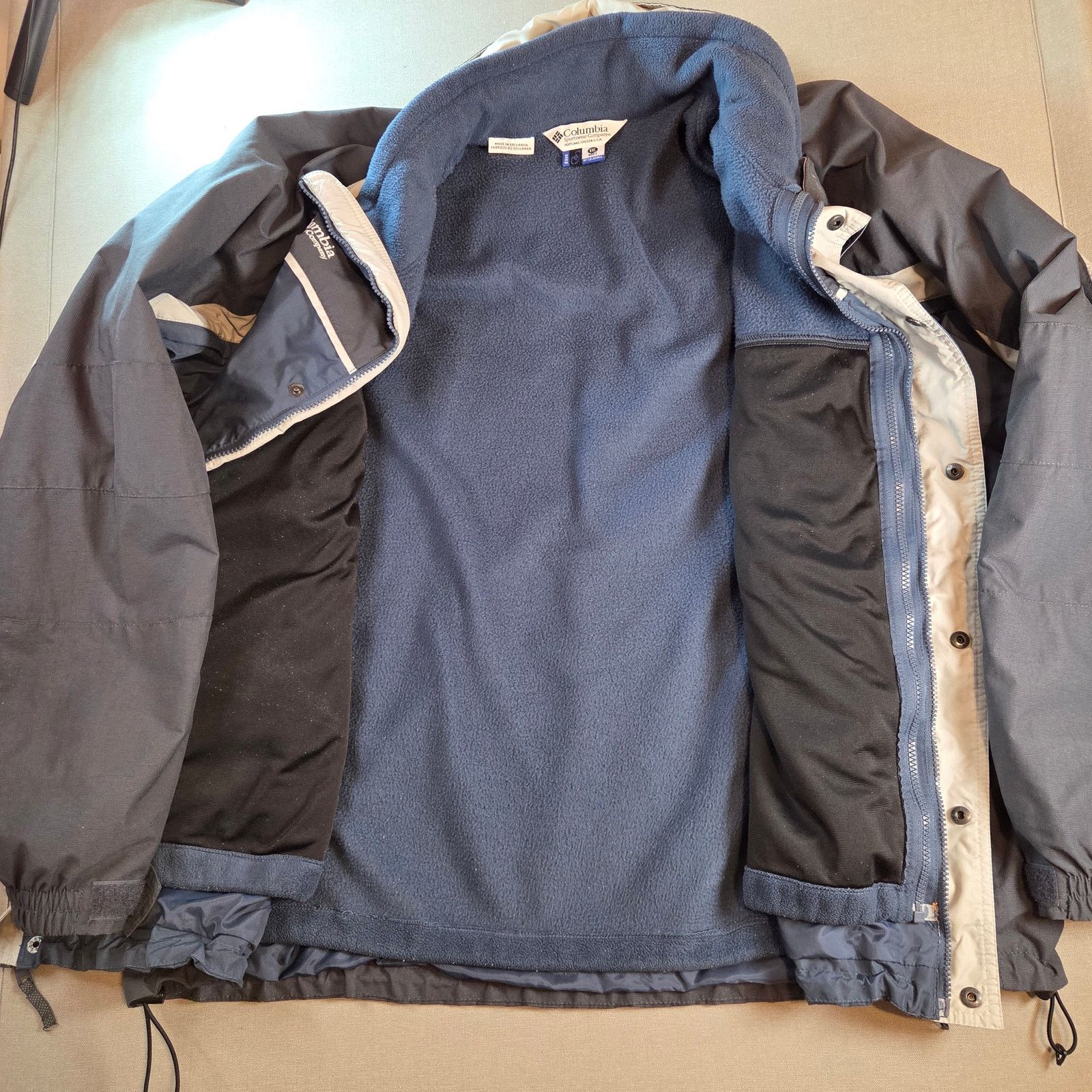 Columbia Columbia Interchange Core Jacket XXL Fleece 2001 Size US XXL / EU 58 / 5 - 10 Thumbnail