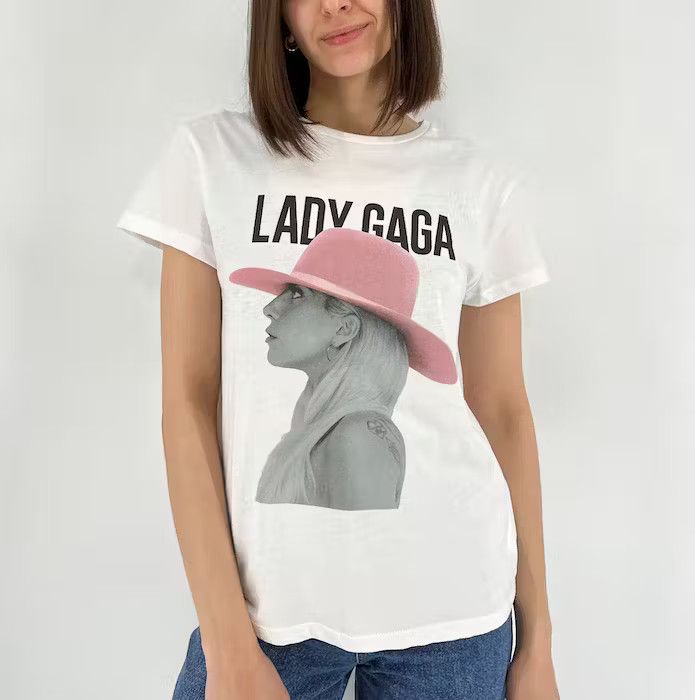 Band Tees Vintage Y2K Lady Gaga T-Shirt Size S / US 4 / IT 40 - 2 Thumbnail