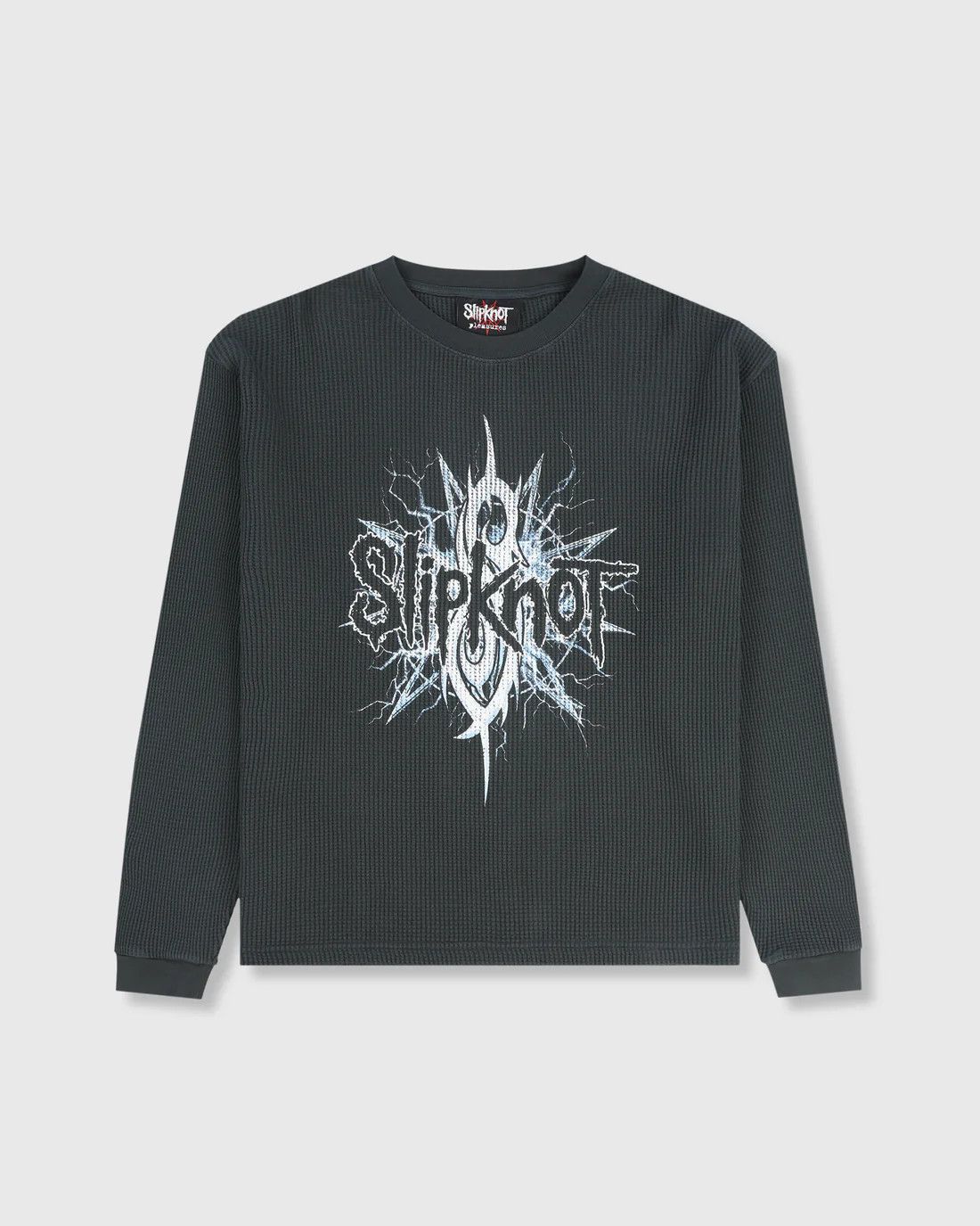 Pleasures × Slipknot Pleasures x Slipknot Split Thermal Longsleeve Size US M / EU 48-50 / 2 - 1 Thumbnail