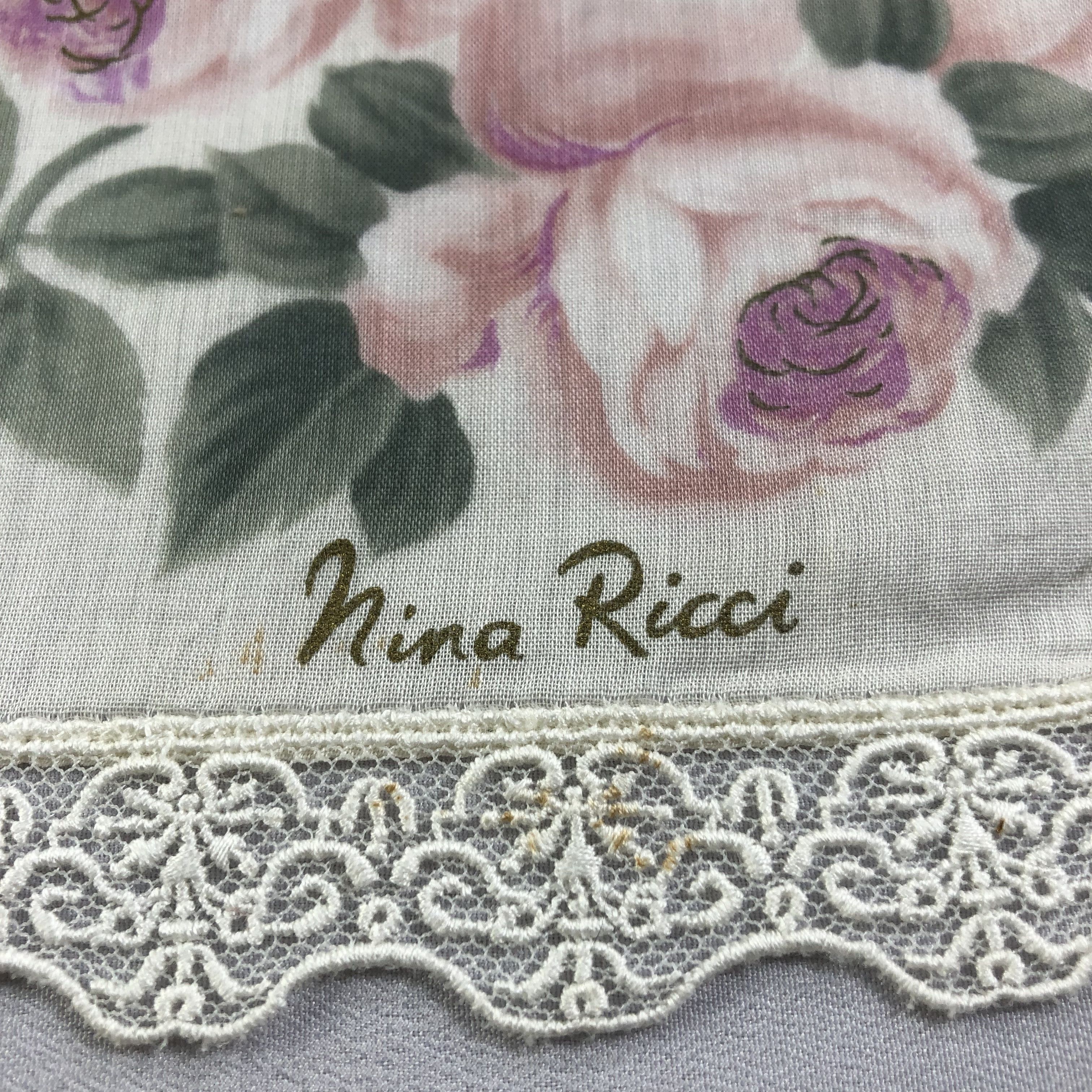 Nina Ricci Nina Ricci Handkerchief Neckerchief Bandana H1627 Size ONE SIZE - 4 Thumbnail