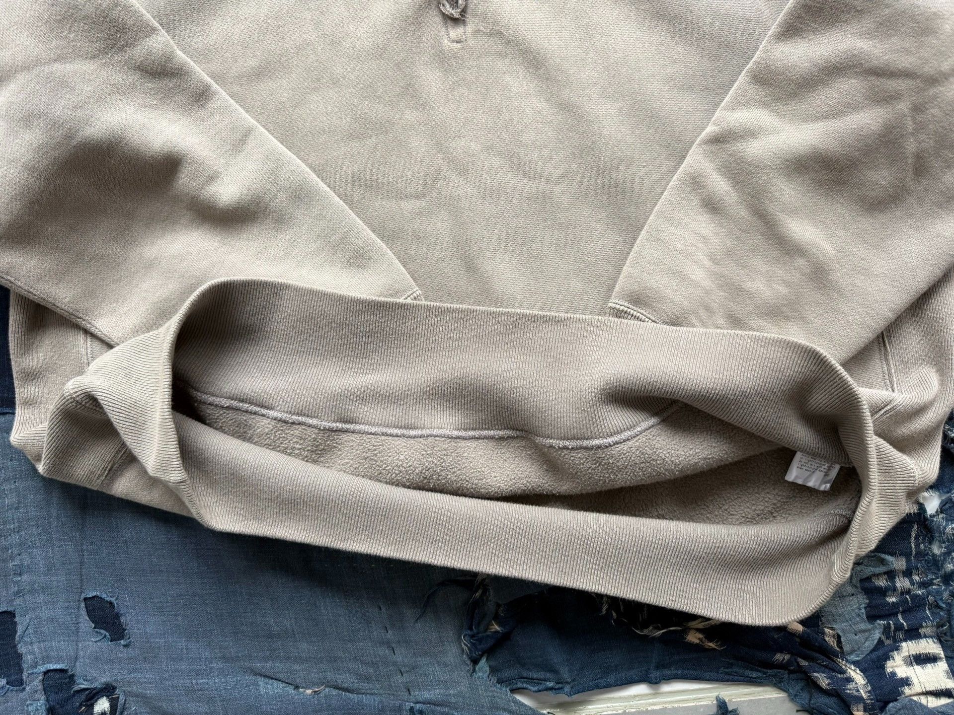 A.PRESSE A.PRESSE 25aw Vintage Half Zip Rib Sweater Size US L / EU 52-54 / 3 - 8 Thumbnail