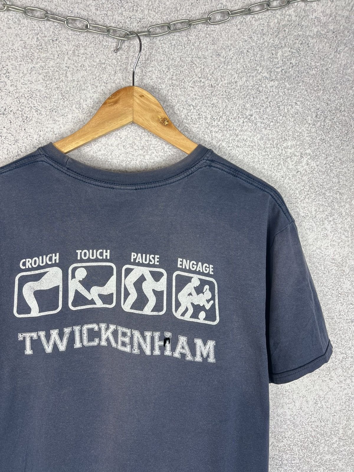 Vintage Vintage Y2K Humor Sex Tee Rugby T-Shirt Size US XL / EU 56 / 4 - 2 Thumbnail