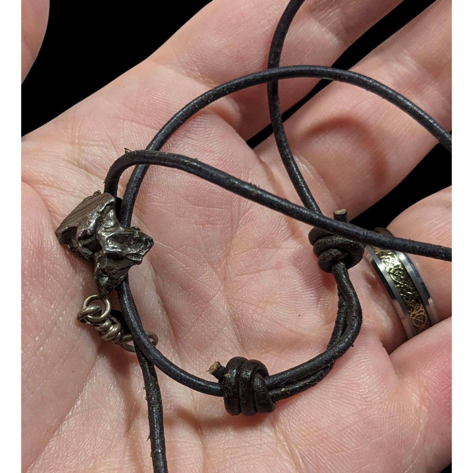 Other Unique Abstract Meteorite Chip Pendant Necklace Size ONE SIZE - 3 Thumbnail