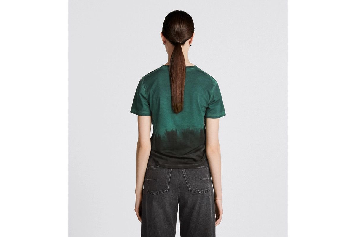Dior o1bcso1str0225 T-Shirt in Green/Black Size M / US 6-8 / IT 42-44 - 5 Thumbnail