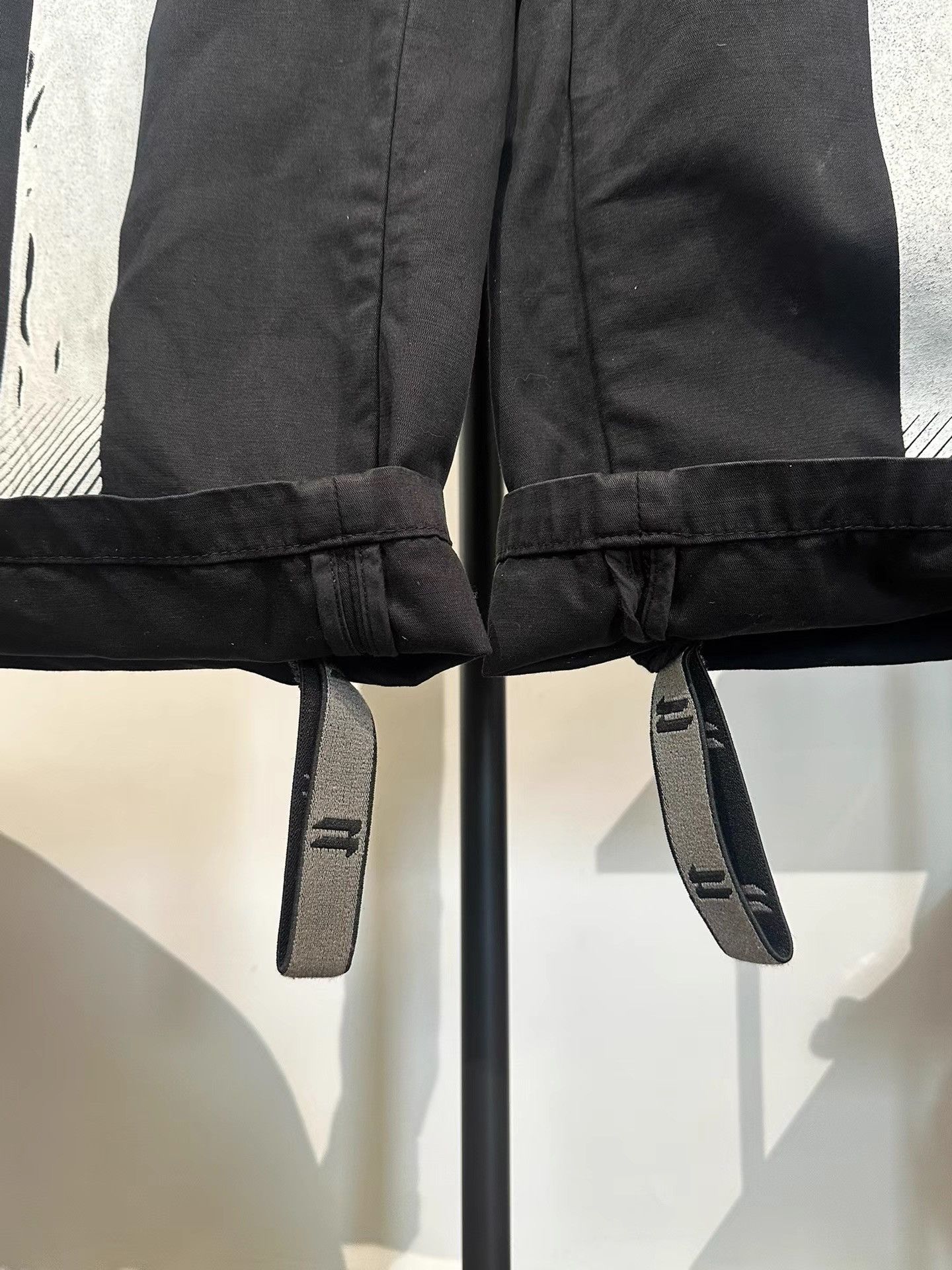 11 By Boris Bidjan Saberi Boris Bidjan Saberi 11by bbs P15 Printed Wide-Leg Pants K35 Size US 33 - 5 Thumbnail