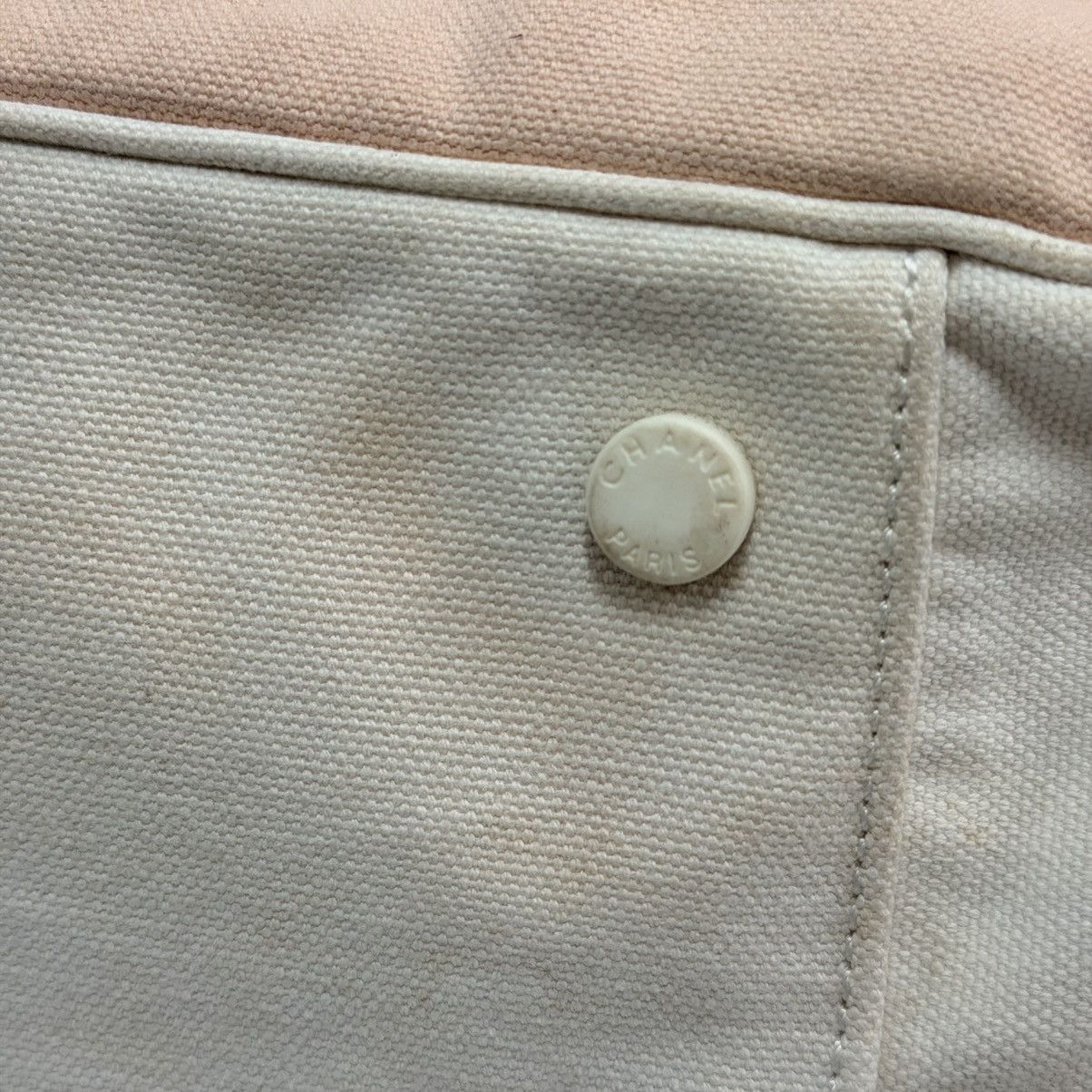 Chanel Chanel Marshmallow Beige Tote Bag Pre-Owned Size ONE SIZE - 11 Thumbnail