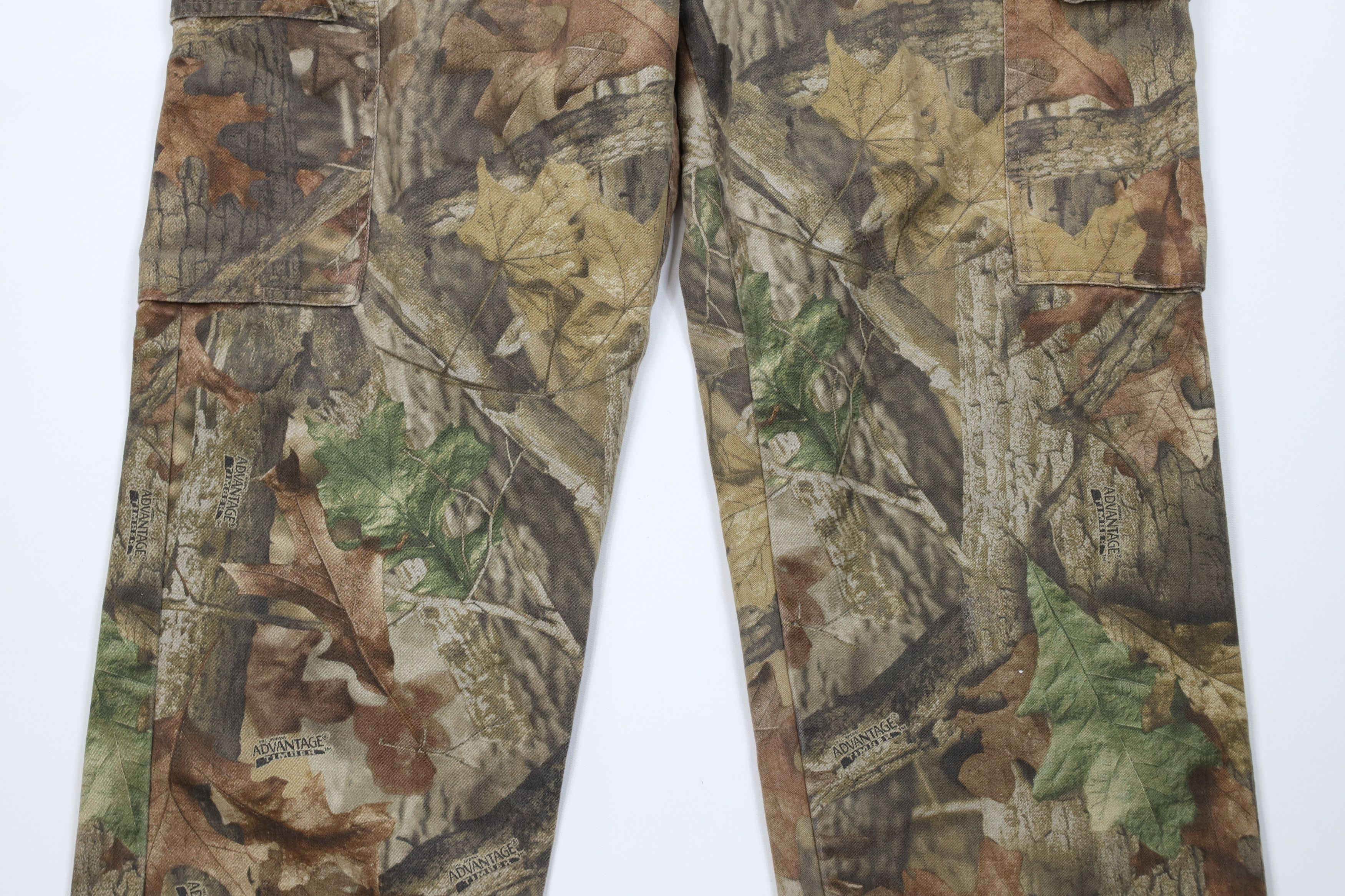 Wrangler Vintage 90s Wrangler Advantage Camouflage Wide Leg Pants Size US 34 / EU 50 - 3 Thumbnail