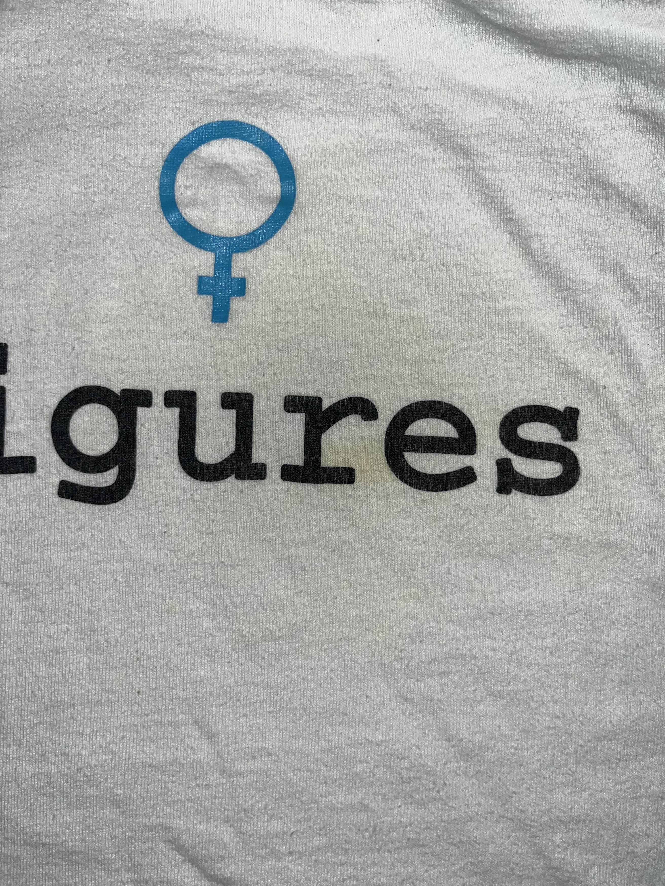 Fruit Of The Loom × Vintage Vintage Y2K Female Figures Shirt Size US L / EU 52-54 / 3 - 5 Thumbnail