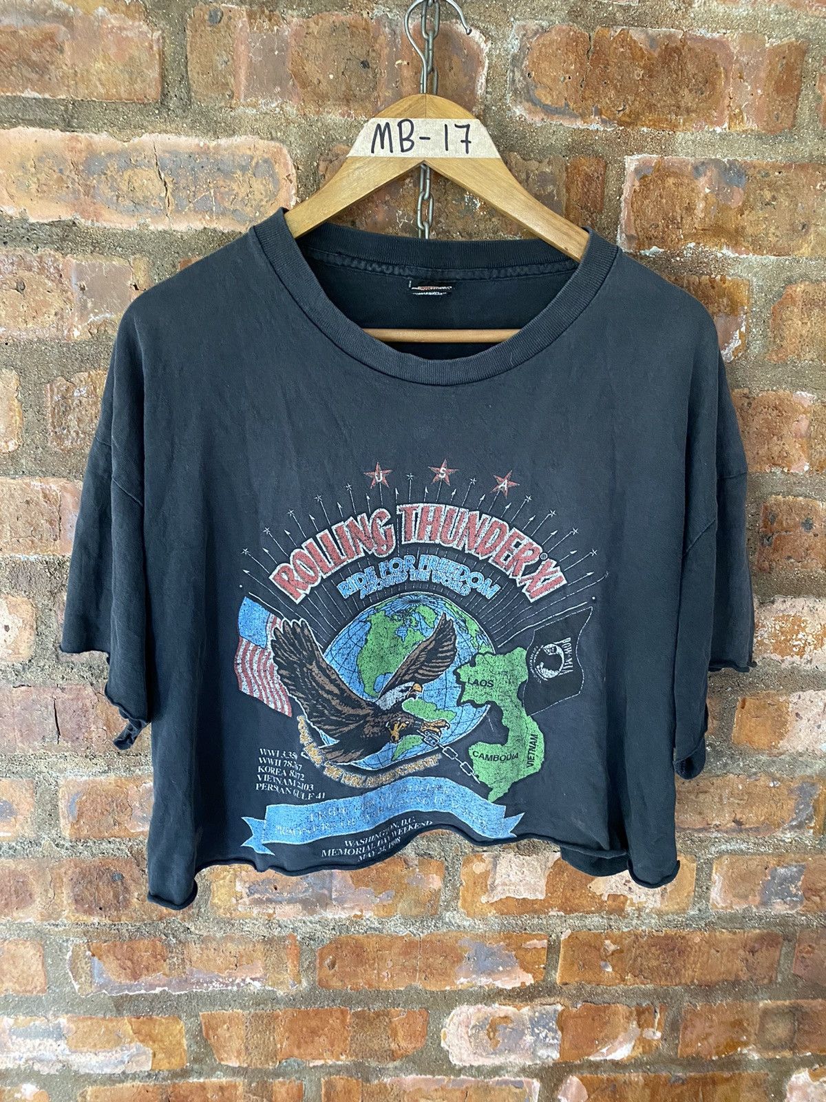 Harley Davidson Rare🔥🔥🔥 1998 Harvey Rolling Thunder Washington Size US XL / EU 56 / 4 - 2 Thumbnail