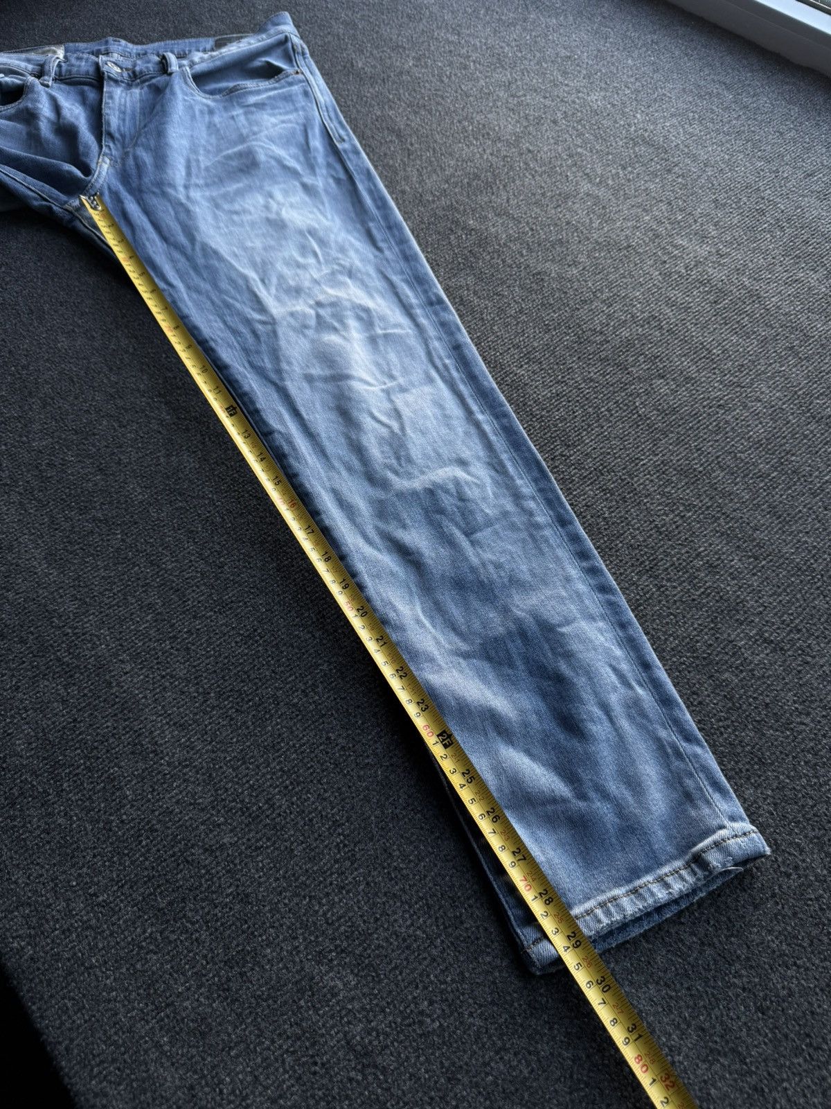 Diesel 00s Y2K Luxury vntg Diesel D-Strukt Slim Light Wash Jeans Size US 32 / EU 48 - 22 Thumbnail