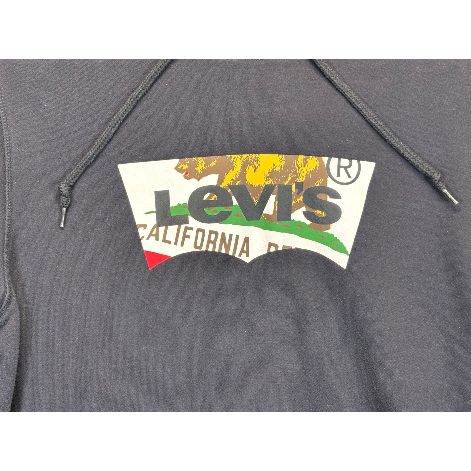 Levi's Levi’s California Republic Bear Hoodie Men’s Medium Navy Size US M / EU 48-50 / 2 - 8 Thumbnail