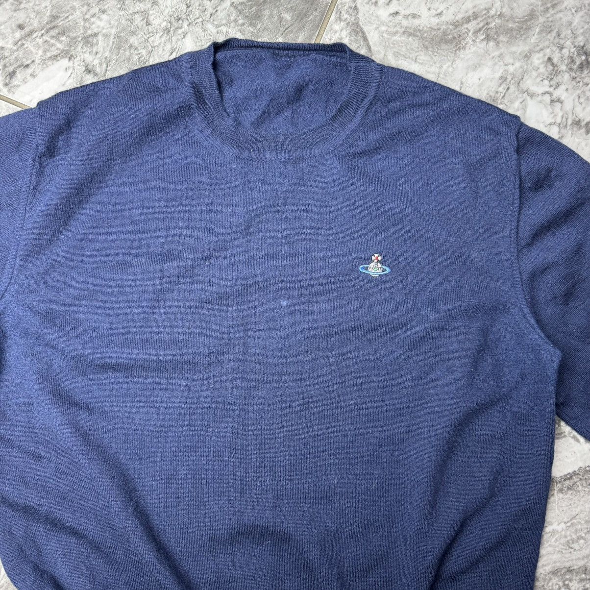 Vintage × Vivienne Westwood Vivienne Westwood Pullover T-shirt Wool Size US L / EU 52-54 / 3 - 4 Thumbnail