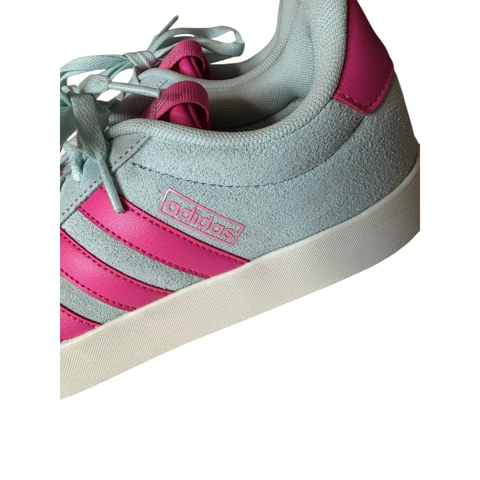 Adidas Adidas VL Court 3.0 Size 10 Athletic Hot Pink Gray Sneakers Size US 10 / IT 40 - 8 Thumbnail