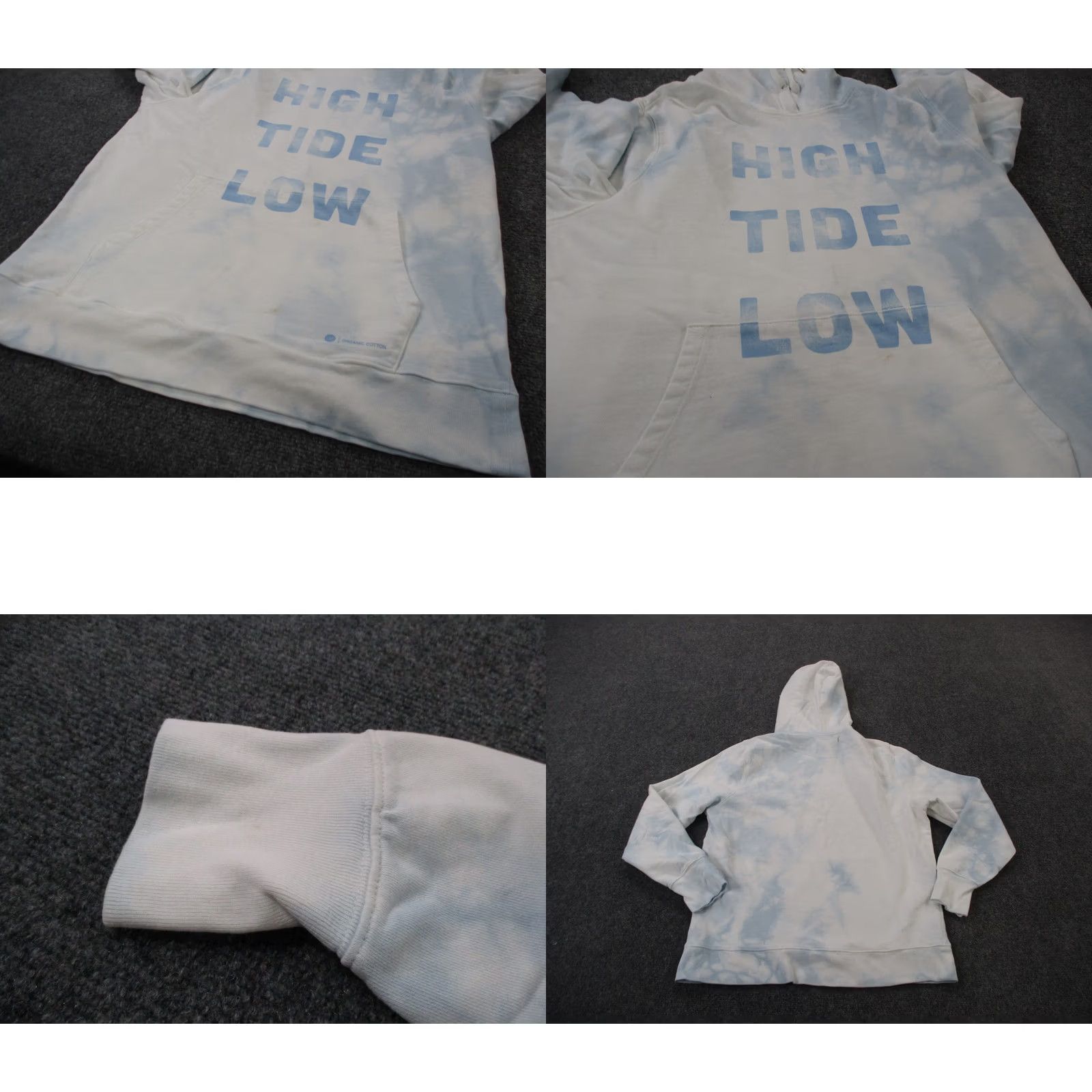 Outerknown Outerknown Hoodie Sweatshirt Mens M Tie Dye Pullover Spellout Logo High Tide Low Size US M / EU 48-50 / 2 - 8 Thumbnail