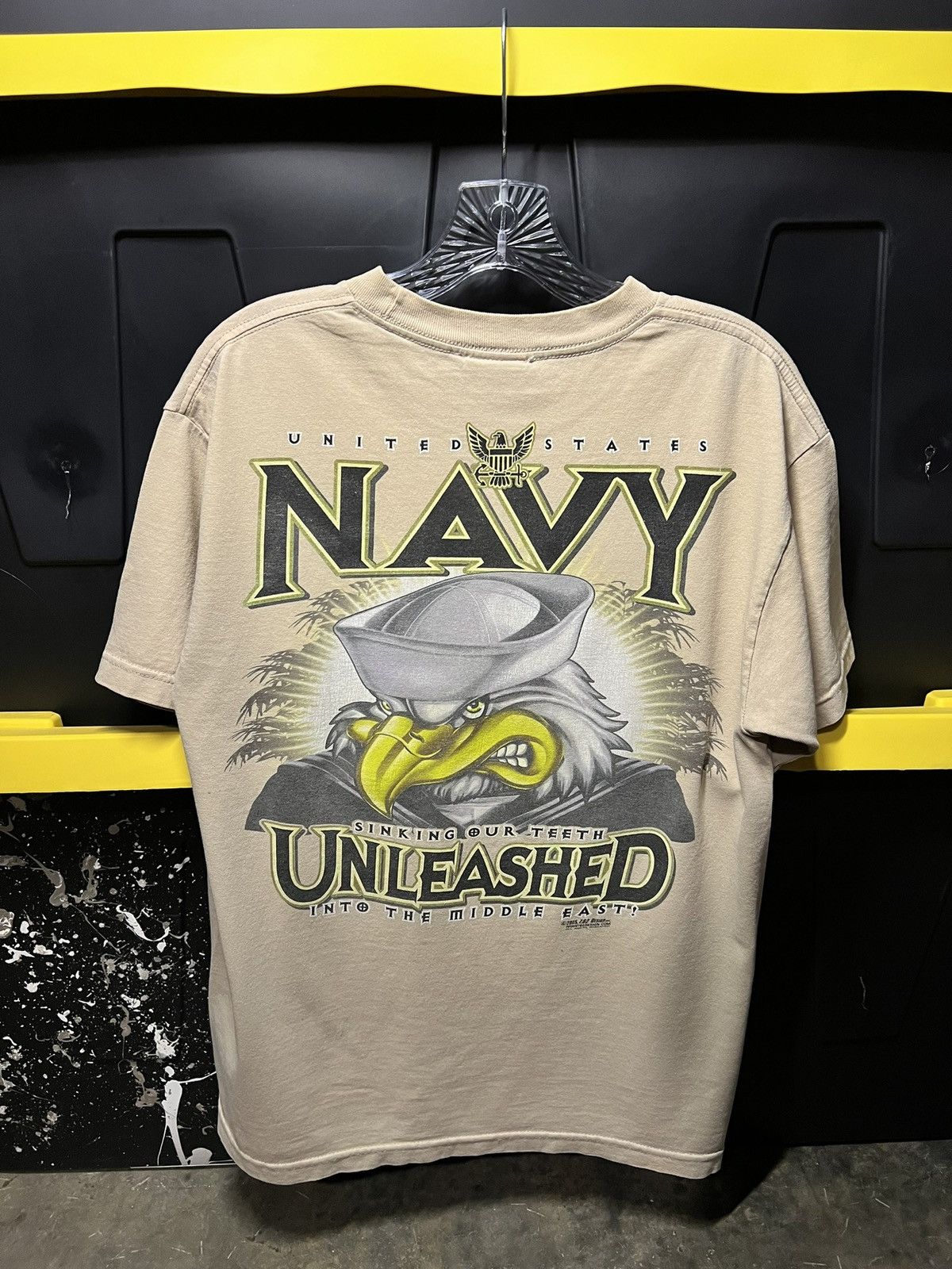 Other Crazy Design United States Navy Unleashed Afghan T shirt Size US M / EU 48-50 / 2 - 1 Thumbnail