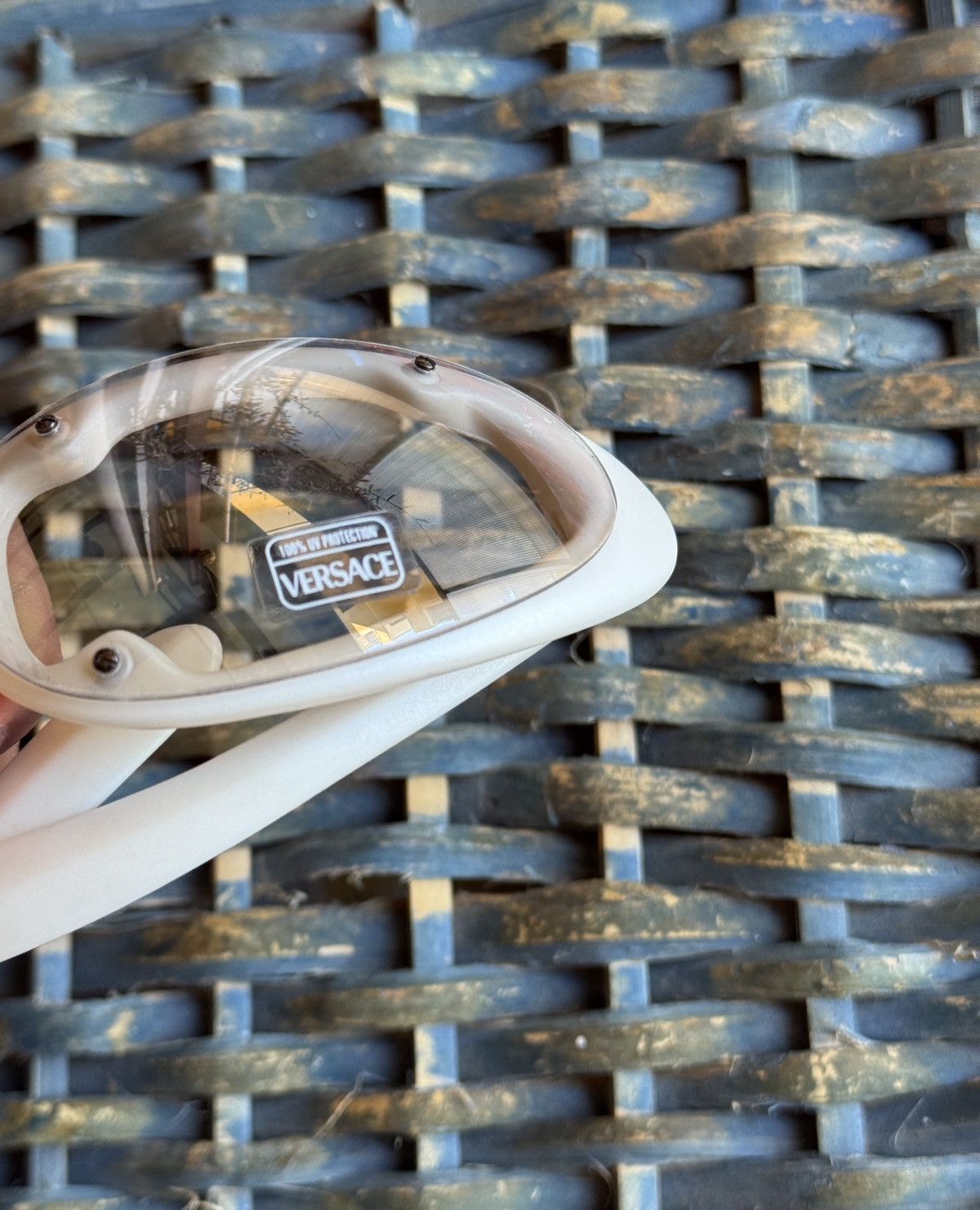 Versace Rare transformer sunglasses Gianni Versace Mod. 571 col. G02 Size ONE SIZE - 4 Thumbnail