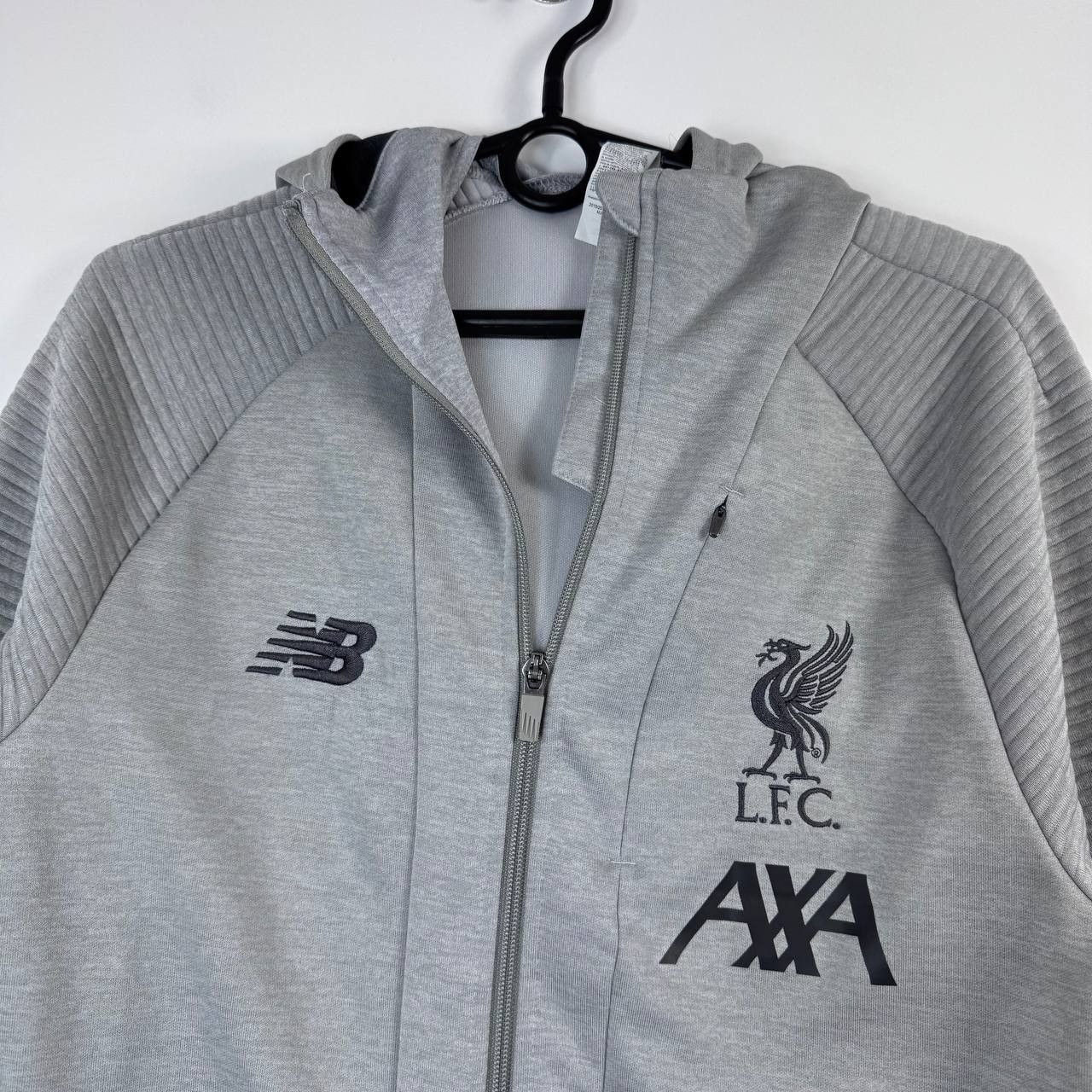 New Balance New Balance Liverpool Fc Jacket Grey Full Zip Hoodie Axa M Size US M / EU 48-50 / 2 - 3 Thumbnail