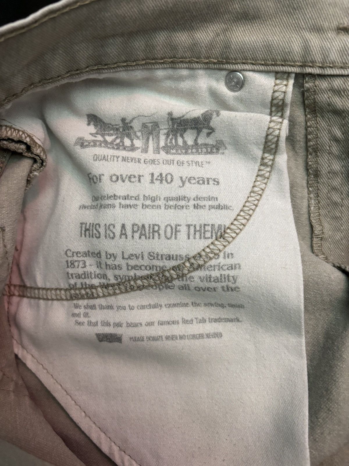 Levi's Levis Silver Skinny Jeans Size US 31 - 5 Thumbnail