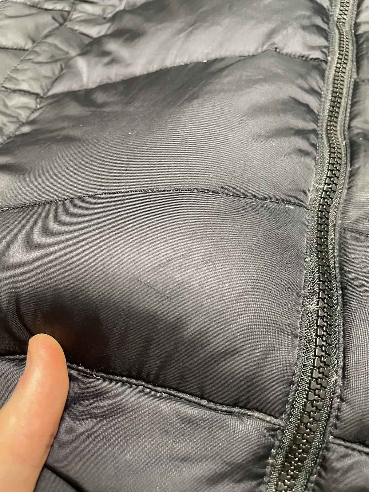 The North Face The North Face 550 Goose Down Vest Black Hooded Puffer Size M / US 6-8 / IT 42-44 - 9 Thumbnail