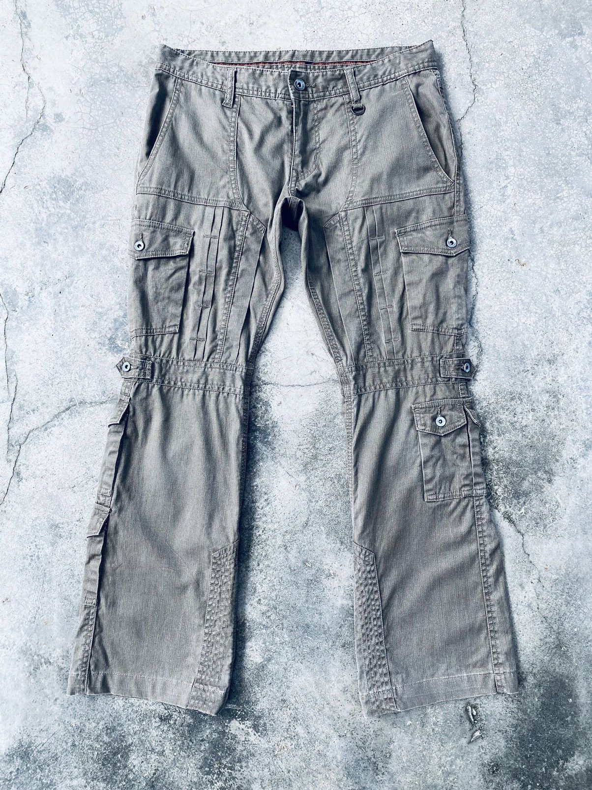 Nicole Club Vintage Nicole Rare Cargo Pants Size US 33 - 1 Thumbnail