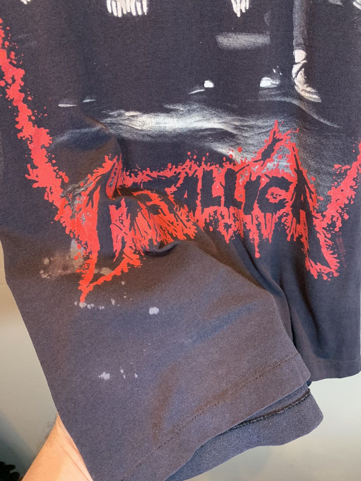 Brockum × Metallica × Vintage RARE Vintage 1990 Metallica Pushead Europe America Tour Tank Size US M / EU 48-50 / 2 - 5 Thumbnail