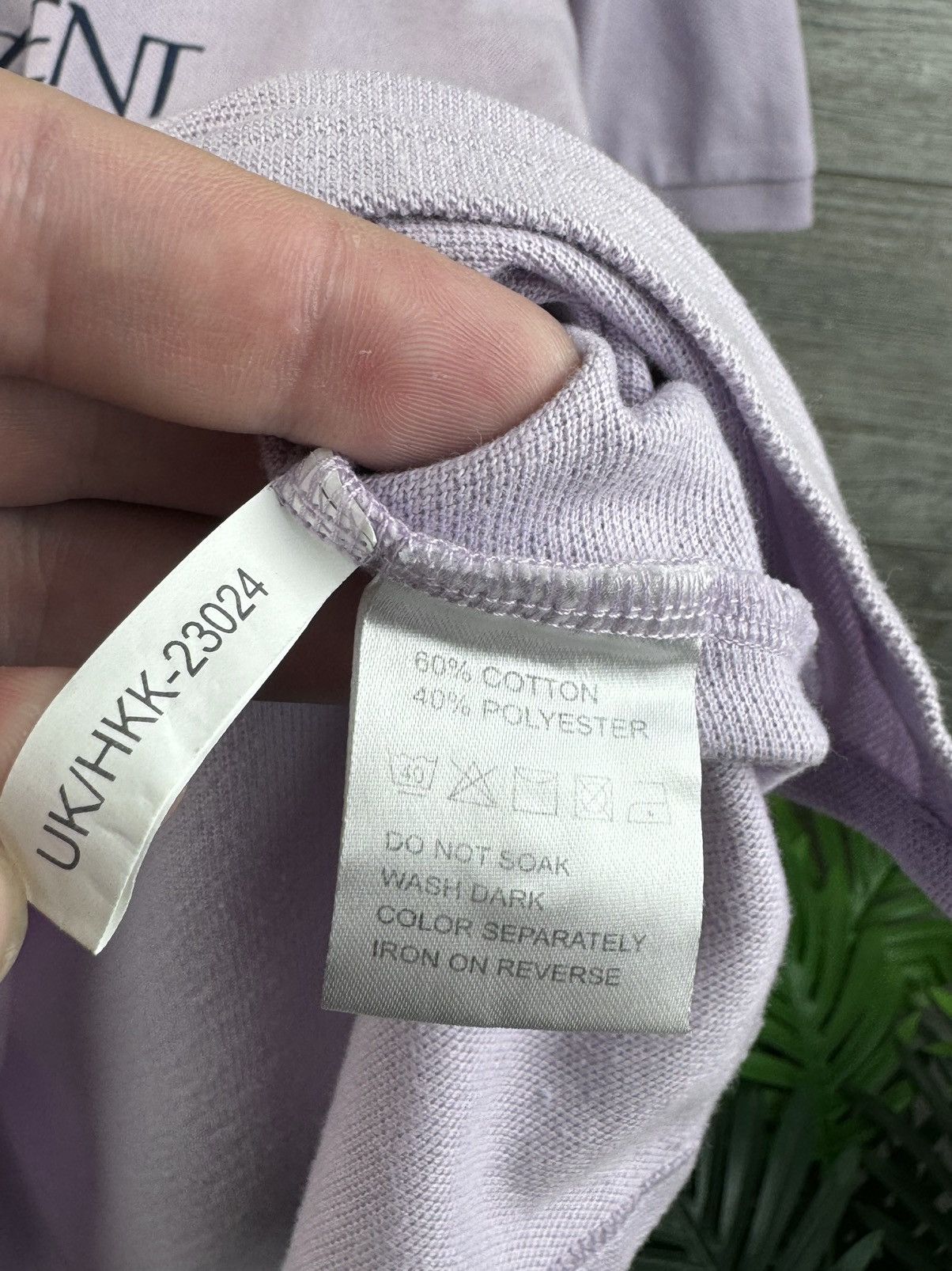 Yves Saint Laurent YSL Yves Saint Laurent Polo Rare Vintage Tee T-Shirt Size L Size US L / EU 52-54 / 3 - 9 Thumbnail