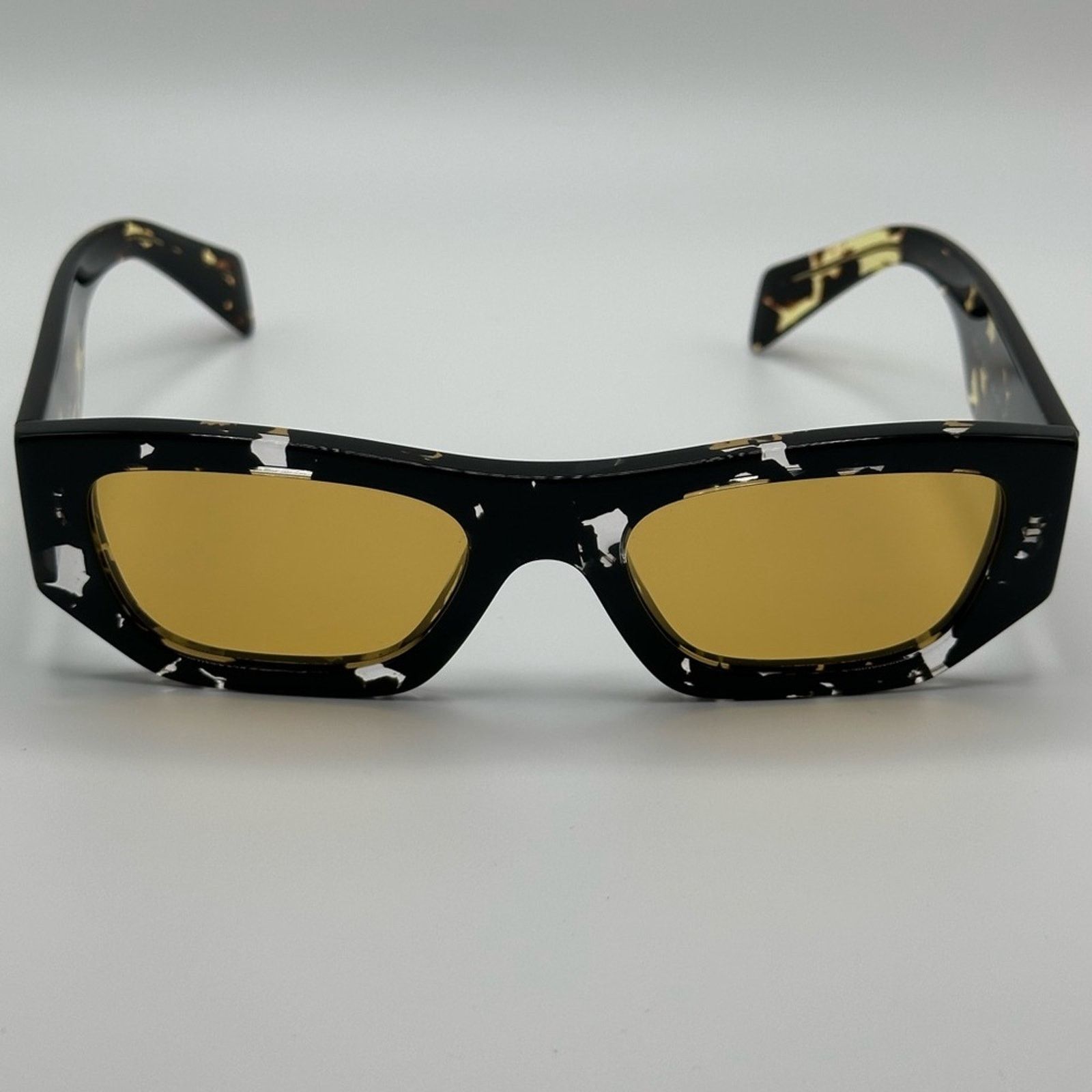 Prada PRADA SUNGLASSES PRA01S 15O10C Havana Transparent/Yellow Size ONE SIZE - 1 Thumbnail