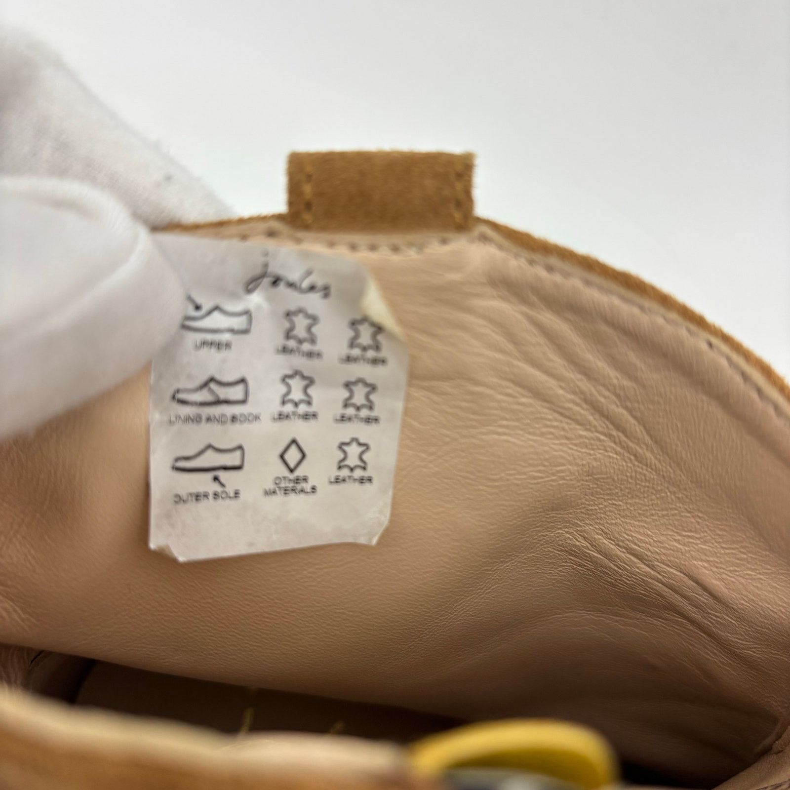 Other Joules Elmwood Womens Size 8 Suede Tan Western Boot Cowboy Size US 8 / IT 38 - 7 Thumbnail