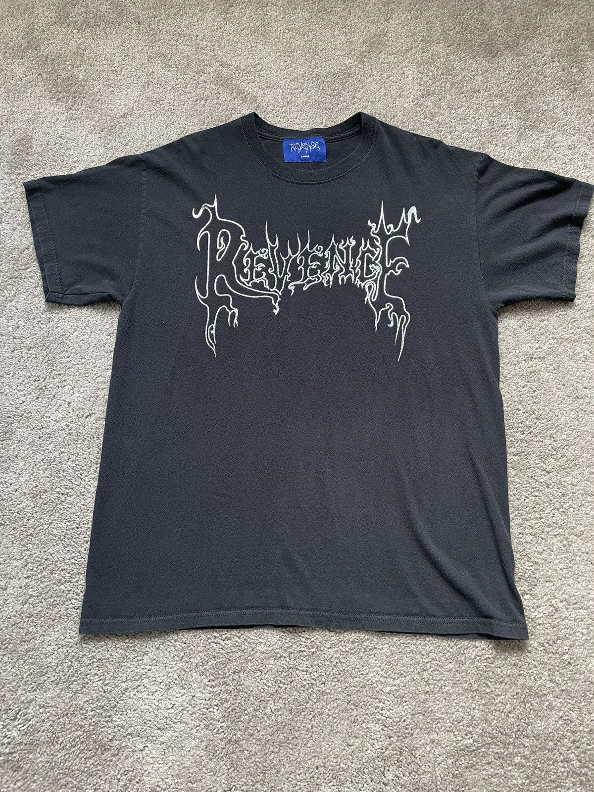 Revenge Revenge x Very Rare Metallic Tee Size US L / EU 52-54 / 3 - 1 Thumbnail