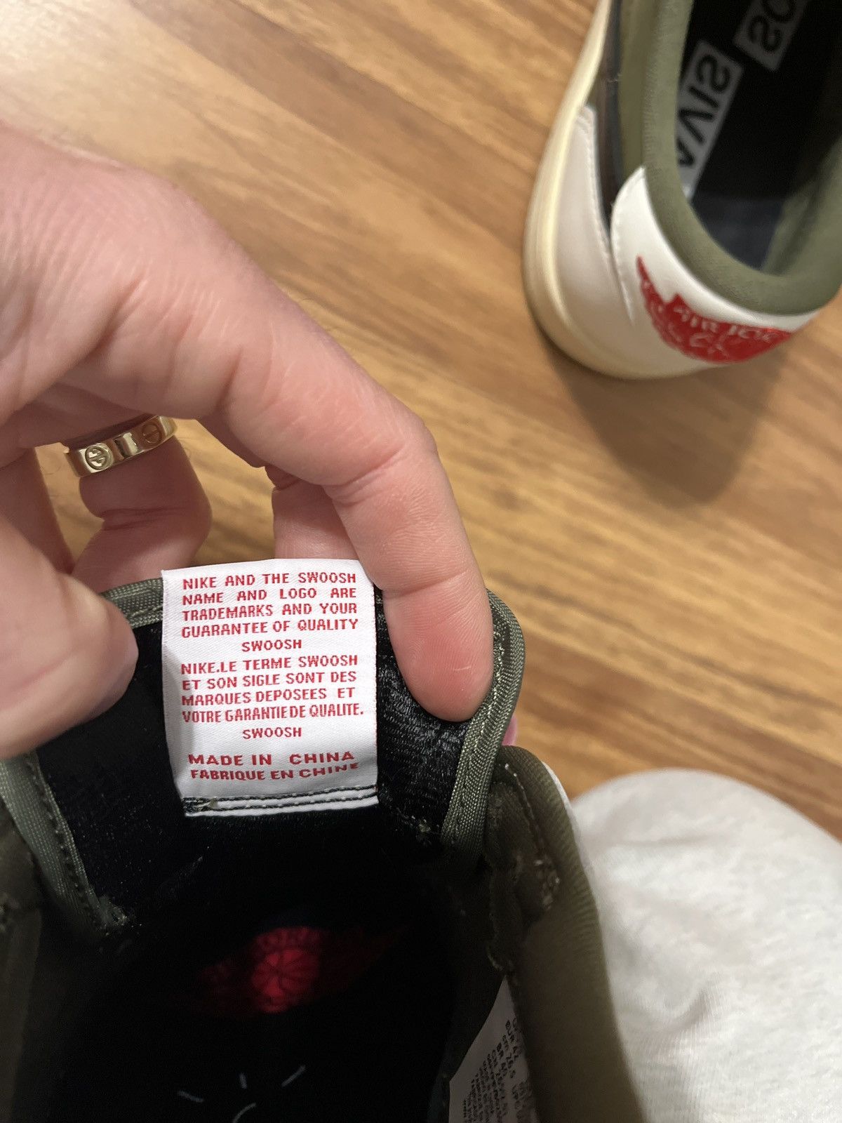 Jordan Brand × Travis Scott Travis Scott medium olive Jordan 1 low Size US 8.5 / EU 41-42 - 5 Thumbnail