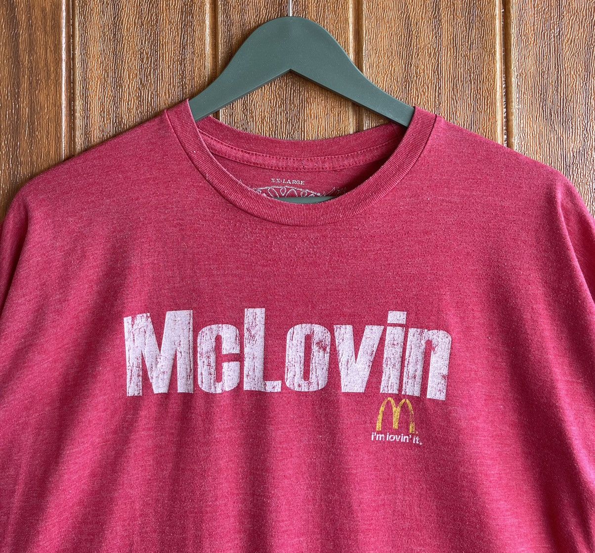 Travis Scott Hype🔥Humor McDonald’s McLovin Big Logo Tshirt Size US XXL / EU 58 / 5 - 2 Thumbnail