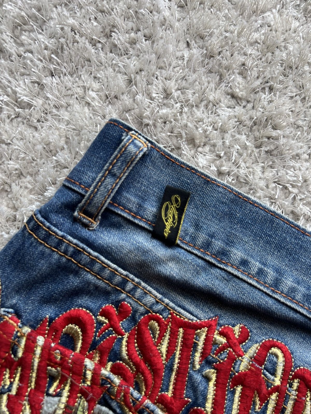 Christian Audigier Very rare Cristian Audigier jeans Size US 31 - 6 Thumbnail