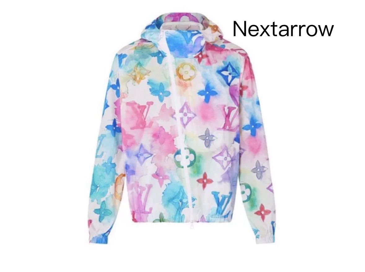 Louis Vuitton Louis Vuitton Colorful ink rendering logo charging jacket Size US L / EU 52-54 / 3 - 1 Thumbnail