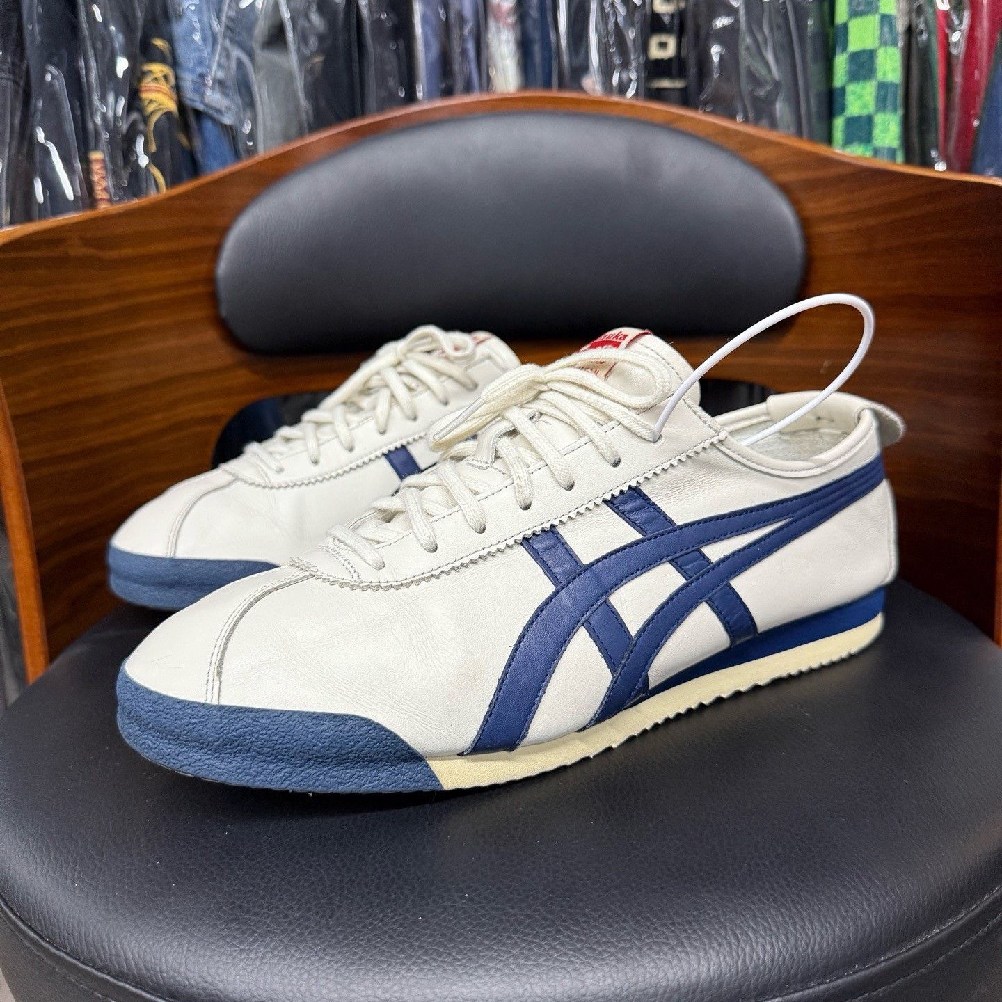 Onitsuka Tiger Onitsuka Tiger Tiger Blue Lowtop Sneakers 44.5 Men Size US 11 / EU 44 - 1 Thumbnail
