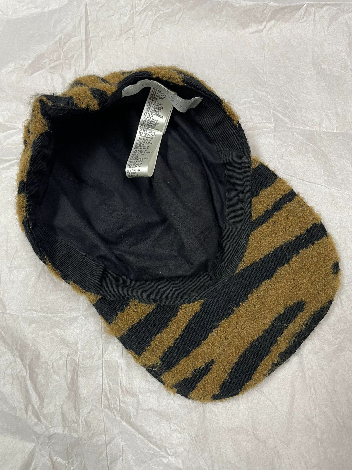 Stella McCartney Stella McCartney Tiger Print Hat Size ONE SIZE - 4 Thumbnail