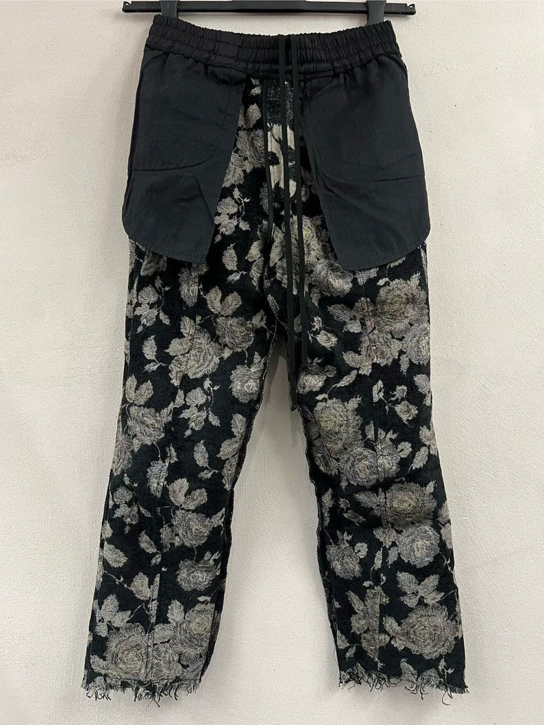 Song For The Mute Song for the Mute Floral Design Pants-2508 Size US 44 / EU 60 - 5 Thumbnail