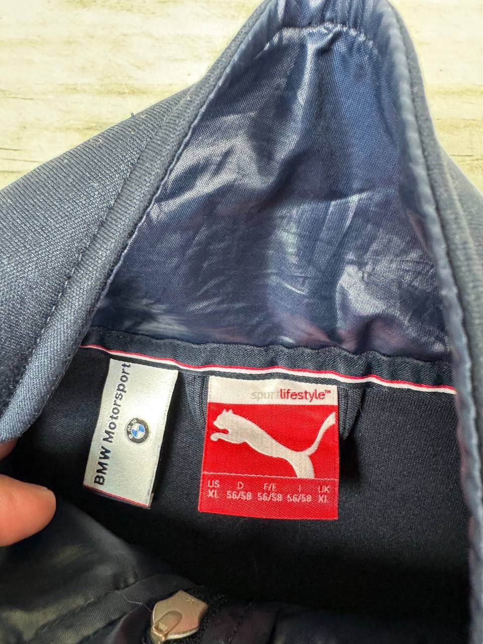 BMW × Puma Puma BMW Motorsport Racing Jacket F1 Nascar Moto Grand Prix Size US XL / EU 56 / 4 - 9 Thumbnail