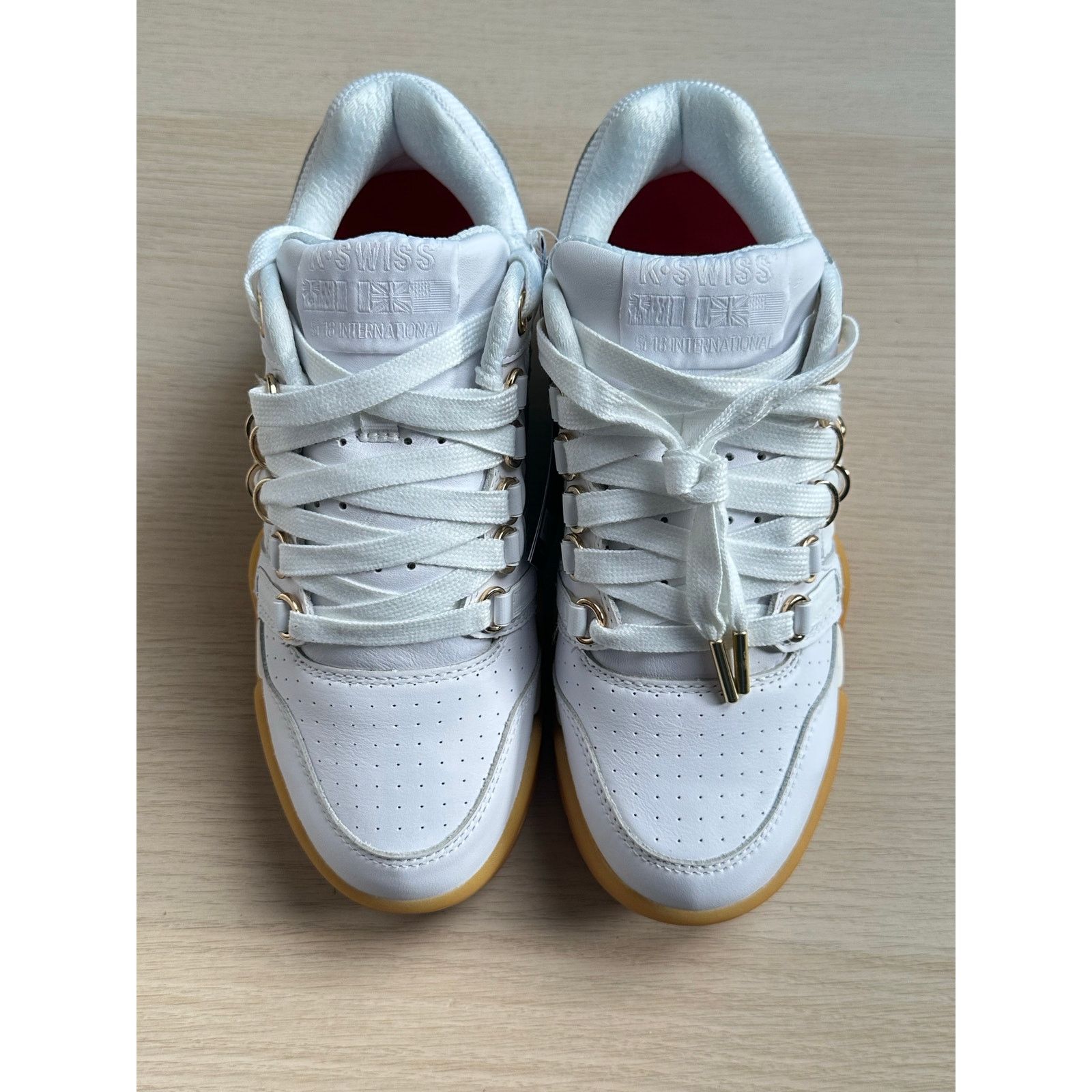 K-Swiss K-Swiss x Anwar Carrots SI-18 White Sneaker Size 5M/6.5W Size US 6.5 / IT 36.5 - 2 Thumbnail