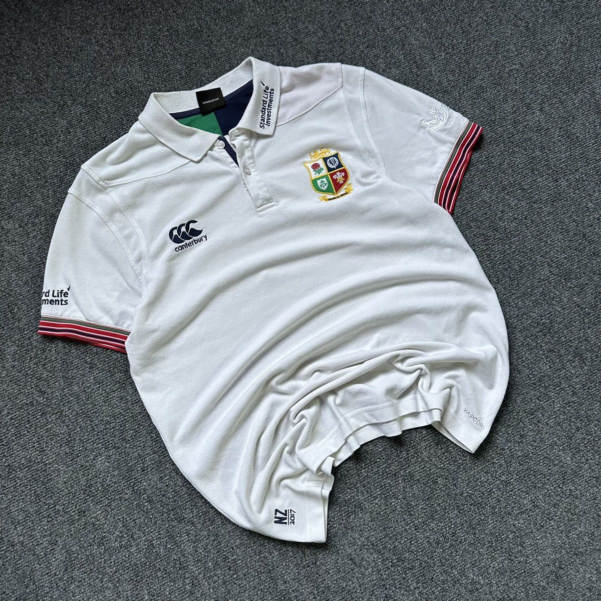 Canterbury of New Zealand VTG Polo Canterbury British & Irish Lions 2017 Vapodri Cotto Size US M / EU 48-50 / 2 - 1 Thumbnail