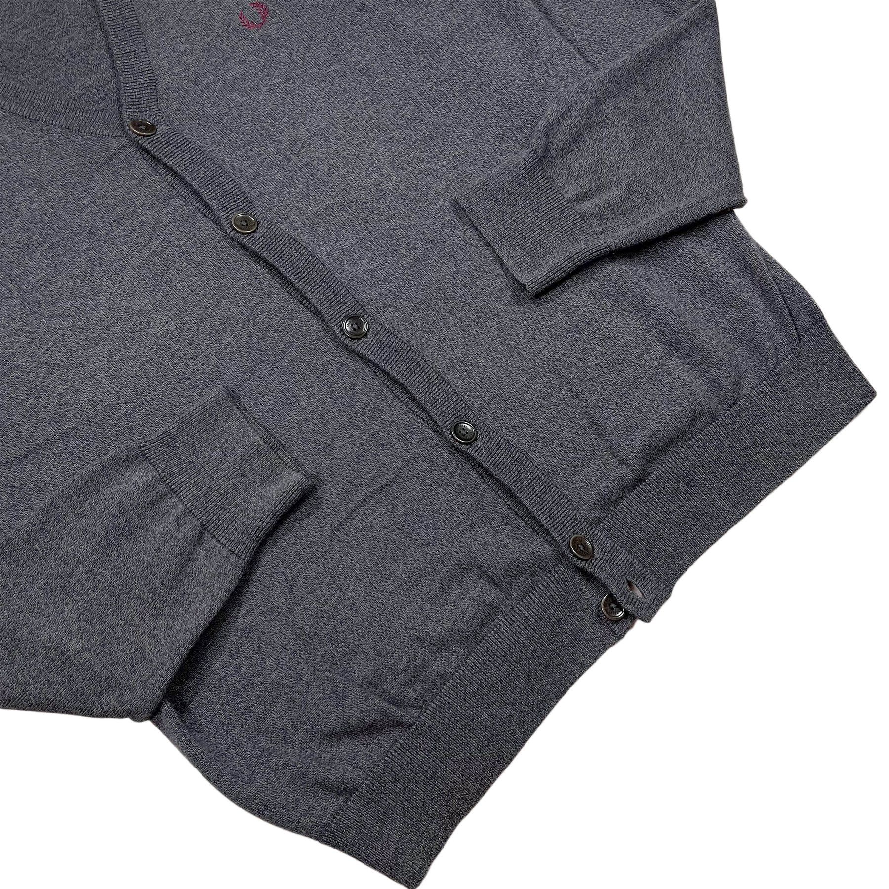 Fred Perry Fred Perry Cardigan Merino Wool (54%) Size US XL / EU 56 / 4 - 4 Thumbnail