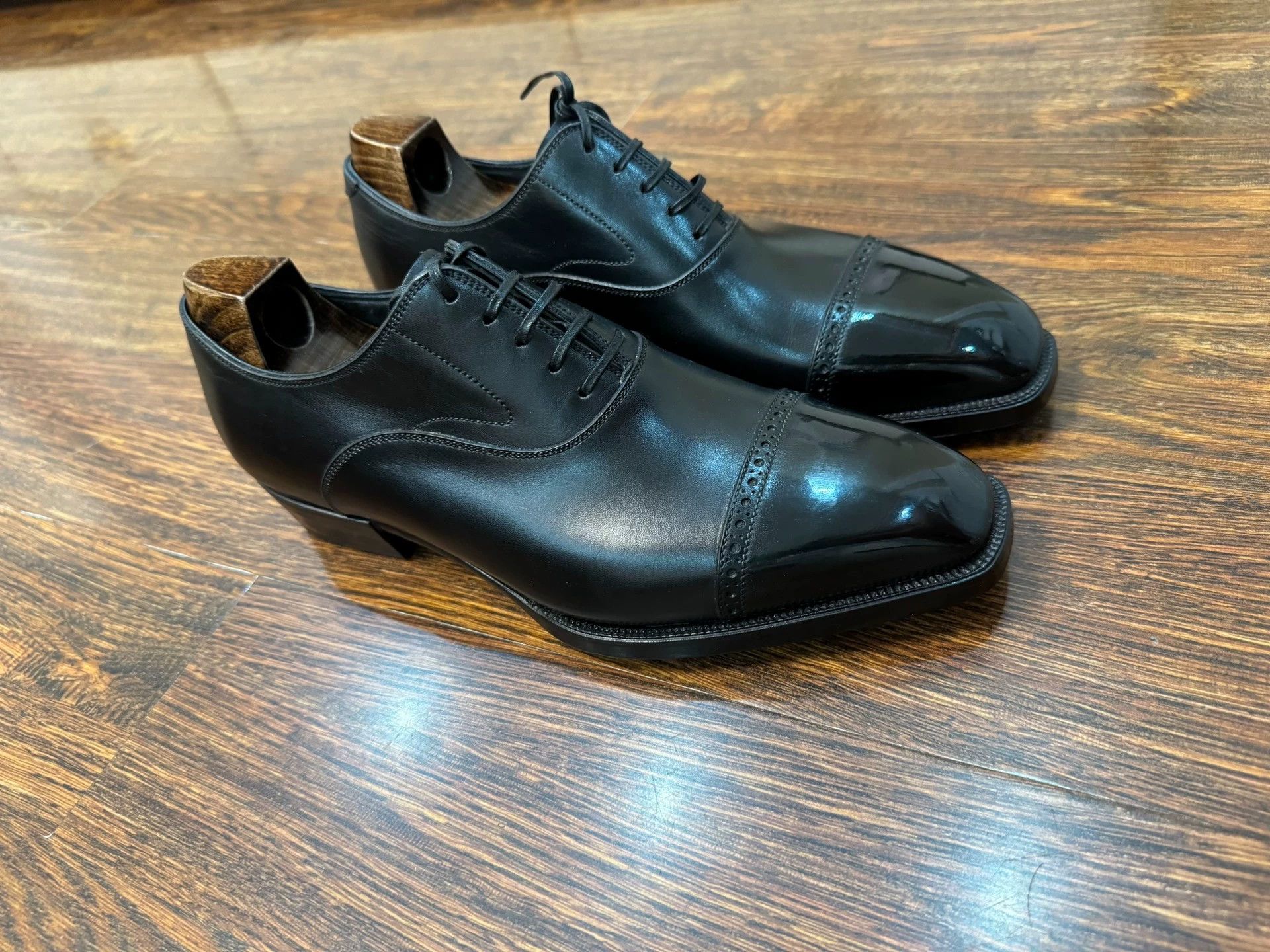 Antonio Meccariello Antonio Meccariello US6 Oxford Mirror Toe Cap Size US 6 / EU 39 - 3 Thumbnail