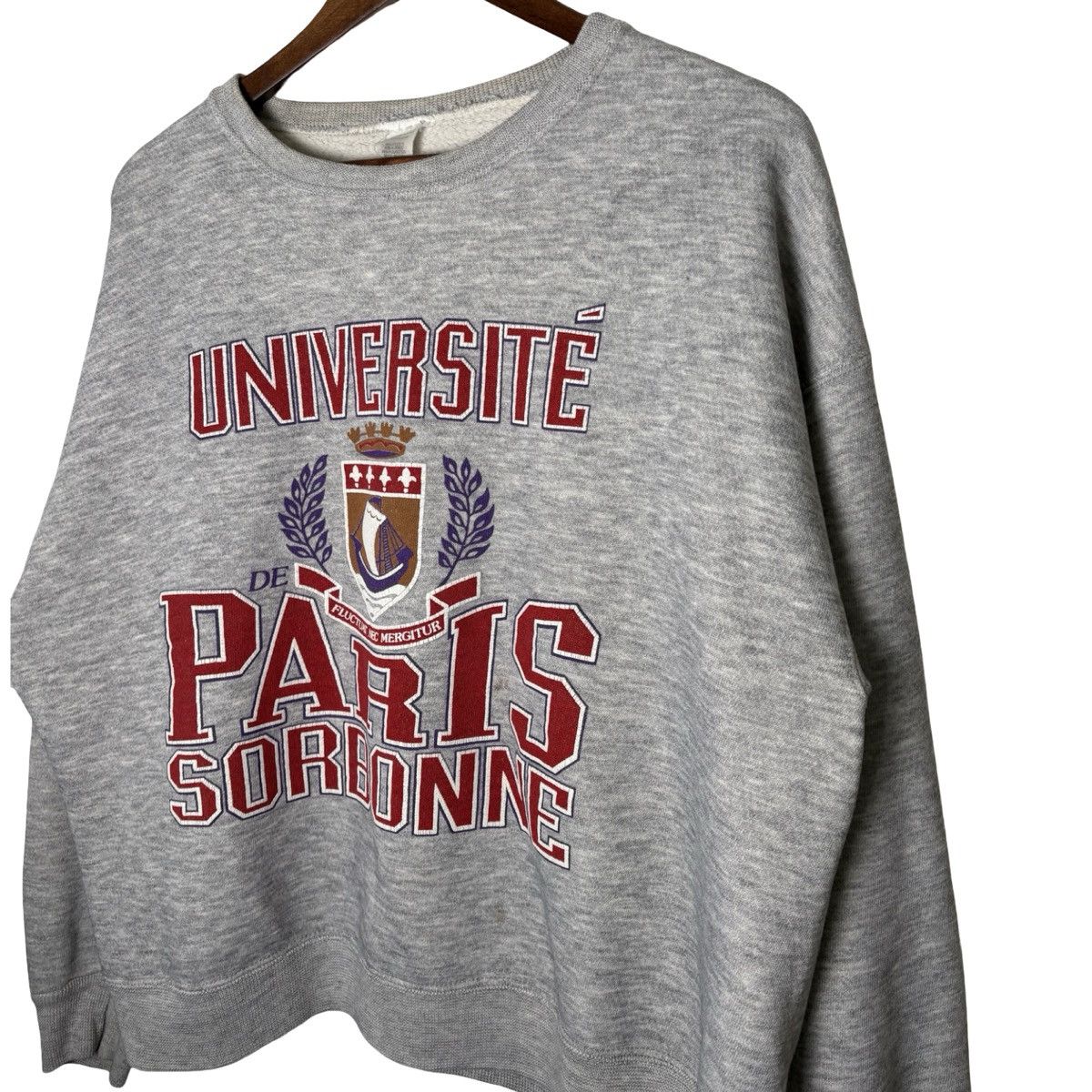 Other Vintage Universite Paris College Sweatshirt University Size US XL / EU 56 / 4 - 3 Thumbnail