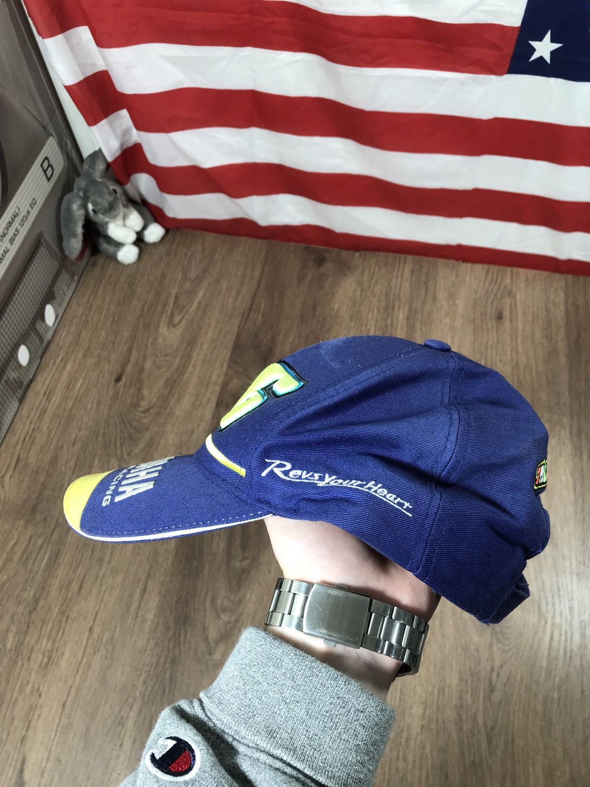 Vintage × Yamaha Yamaha 46 Racing Vintage Y2K Cap Size ONE SIZE - 6 Thumbnail
