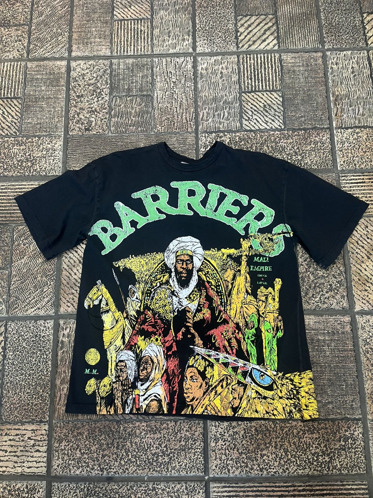 Barriers New Barriers Mansa Musa Tee "Black" Sz. XXL Size US XXL / EU 58 / 5 - 1 Thumbnail
